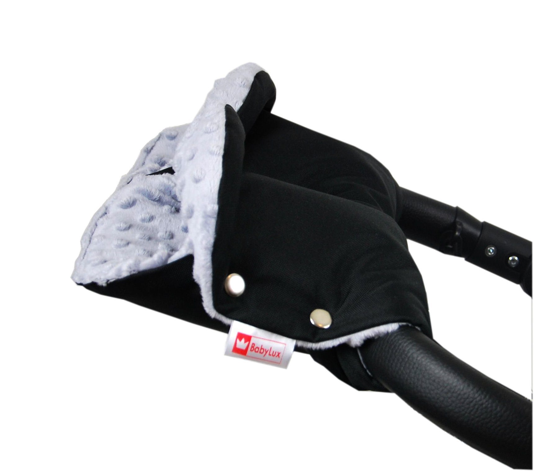 Kinderwagen-Handwärmer BABYLUX MUFF Handmuff Handwärmer - Kinderwagen Buggy Handschuh Minky