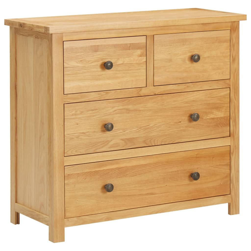 Sideboard Kommode 803575 cm Massivholz Eiche