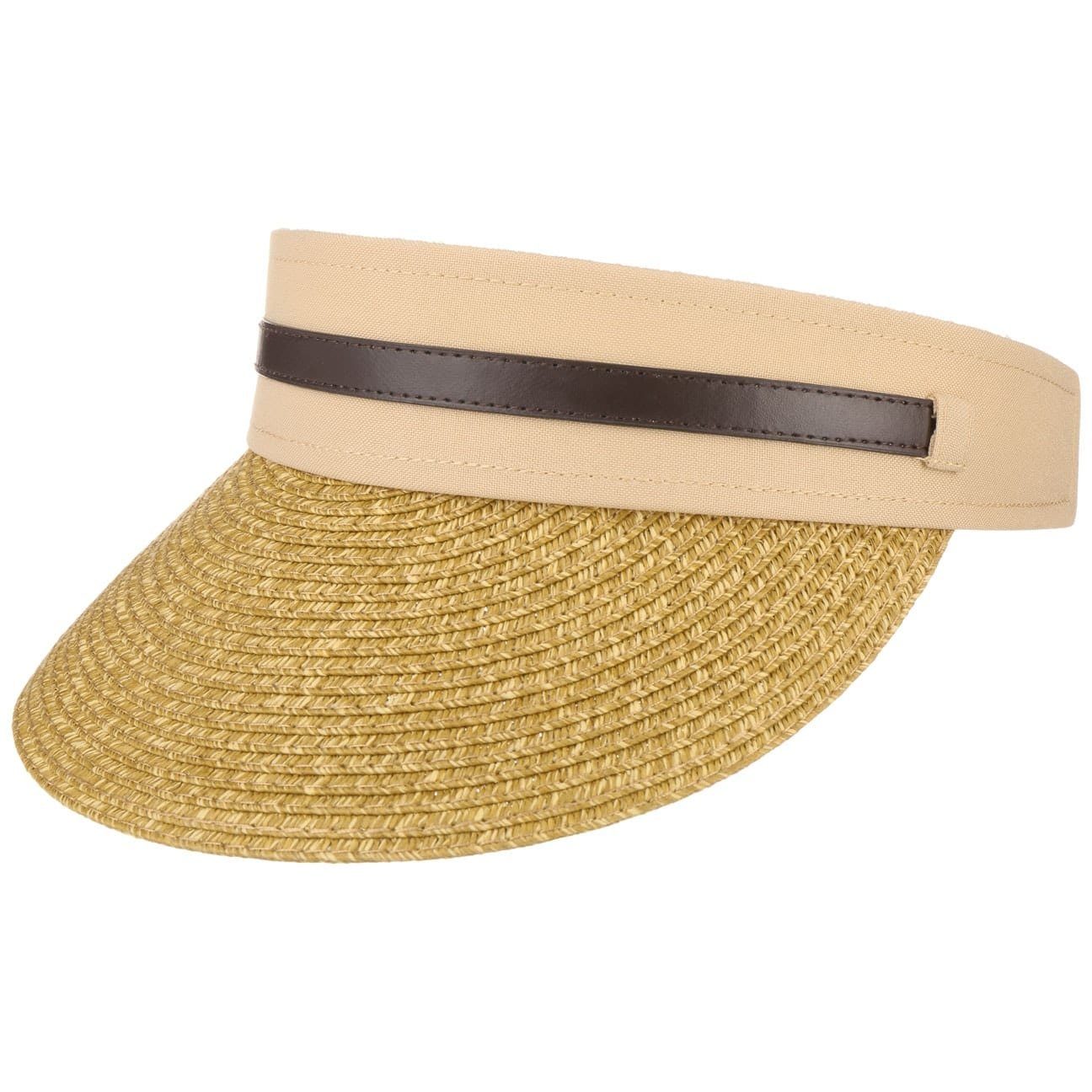 mit Visor natur-beige Schirm Visor Lipodo (1-St)