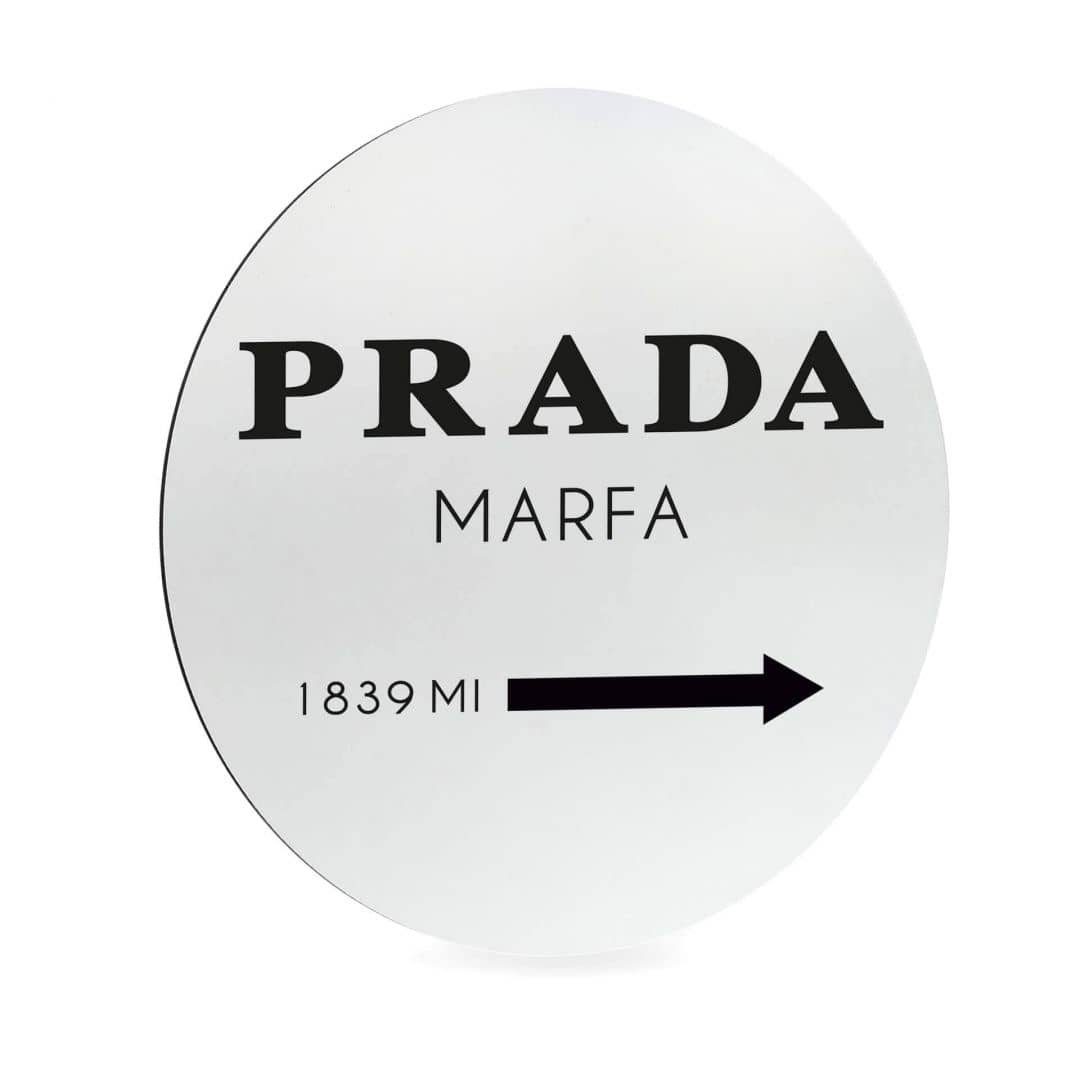 K&L Wall Art Alu-Dibond-Druck Metallposter Prada günstig online kaufen
