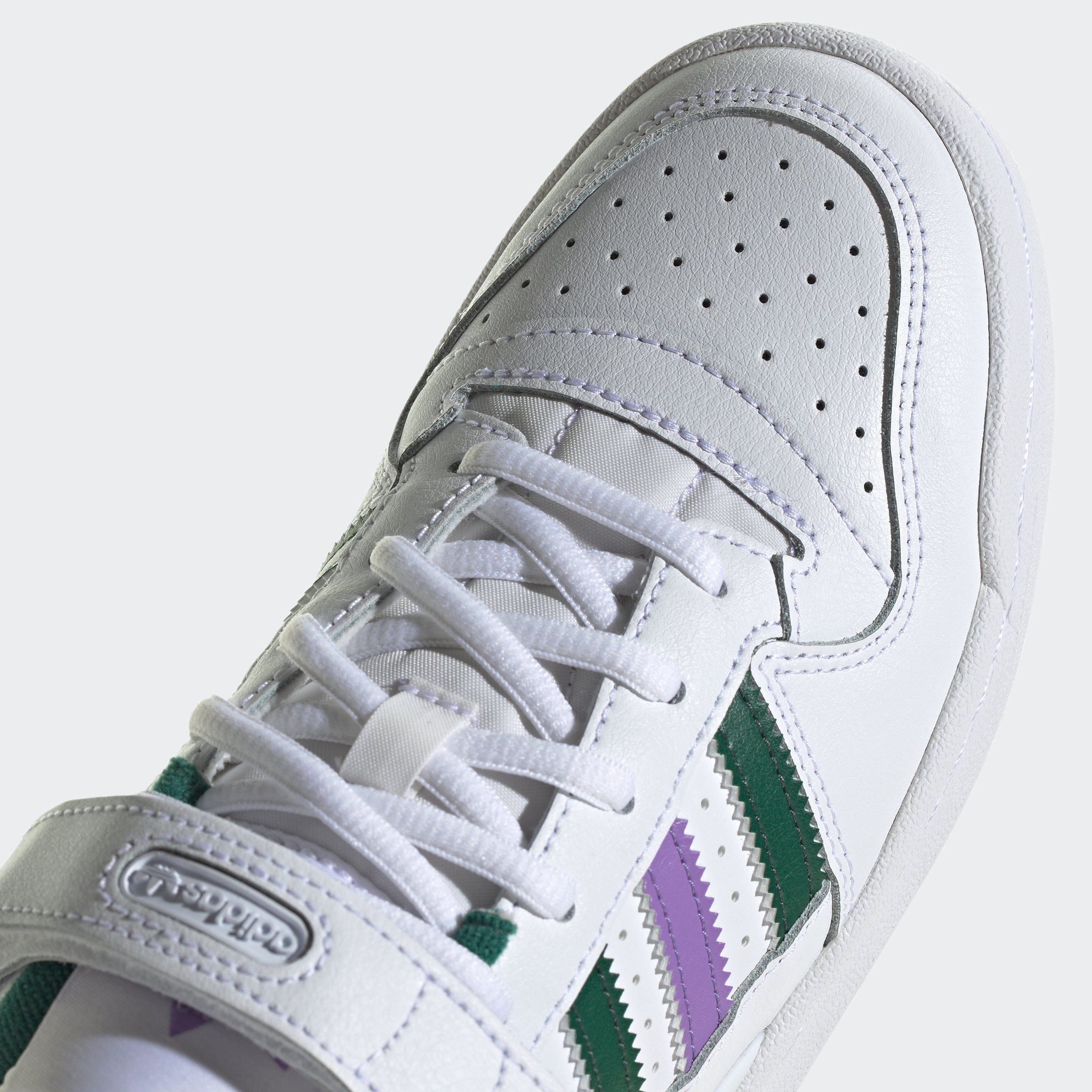 / FORUM LOW Violet Sneaker Violet Fusion Fusion / adidas Originals Cloud White