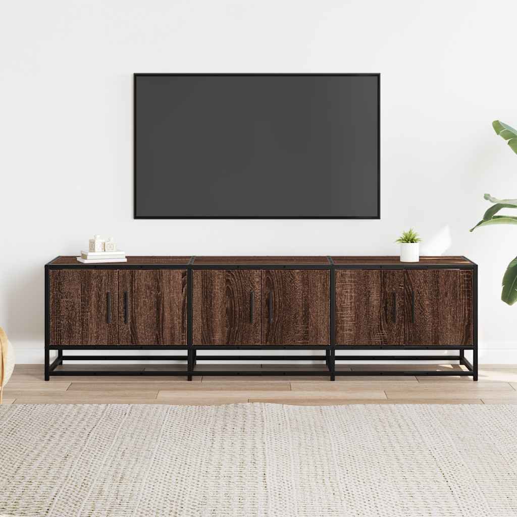 vidaXL TV-Schrank TV-Schrank Braun Eichen-Optik 150x35x41 günstig online kaufen