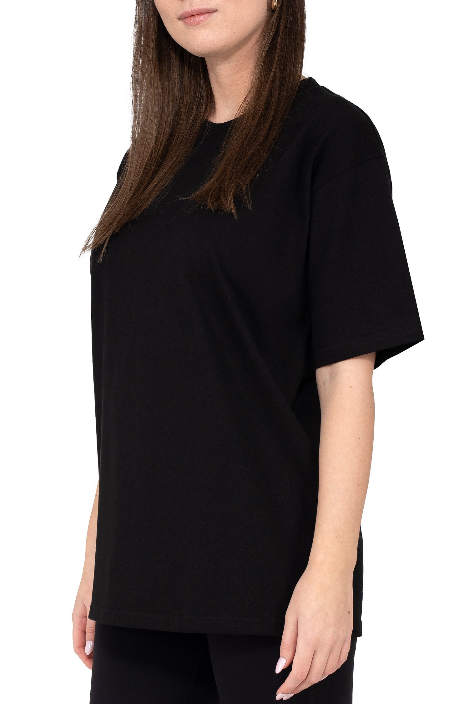 Reichstadt Oversize-Shirt Oversized Kurzarmshirt 24RSW058 in kräftigen Farben