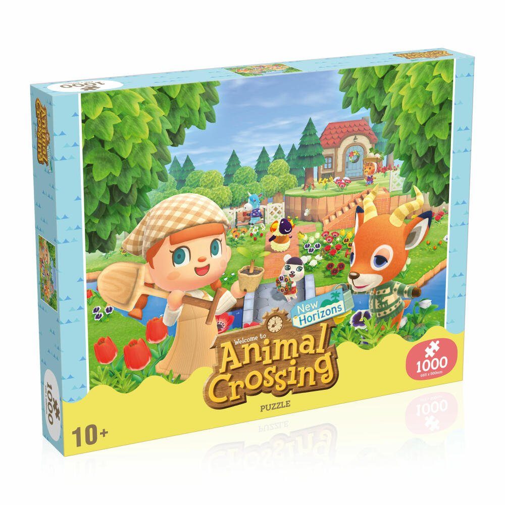 Winning Moves Puzzle Animal Crossing, 1000 Puzzleteile