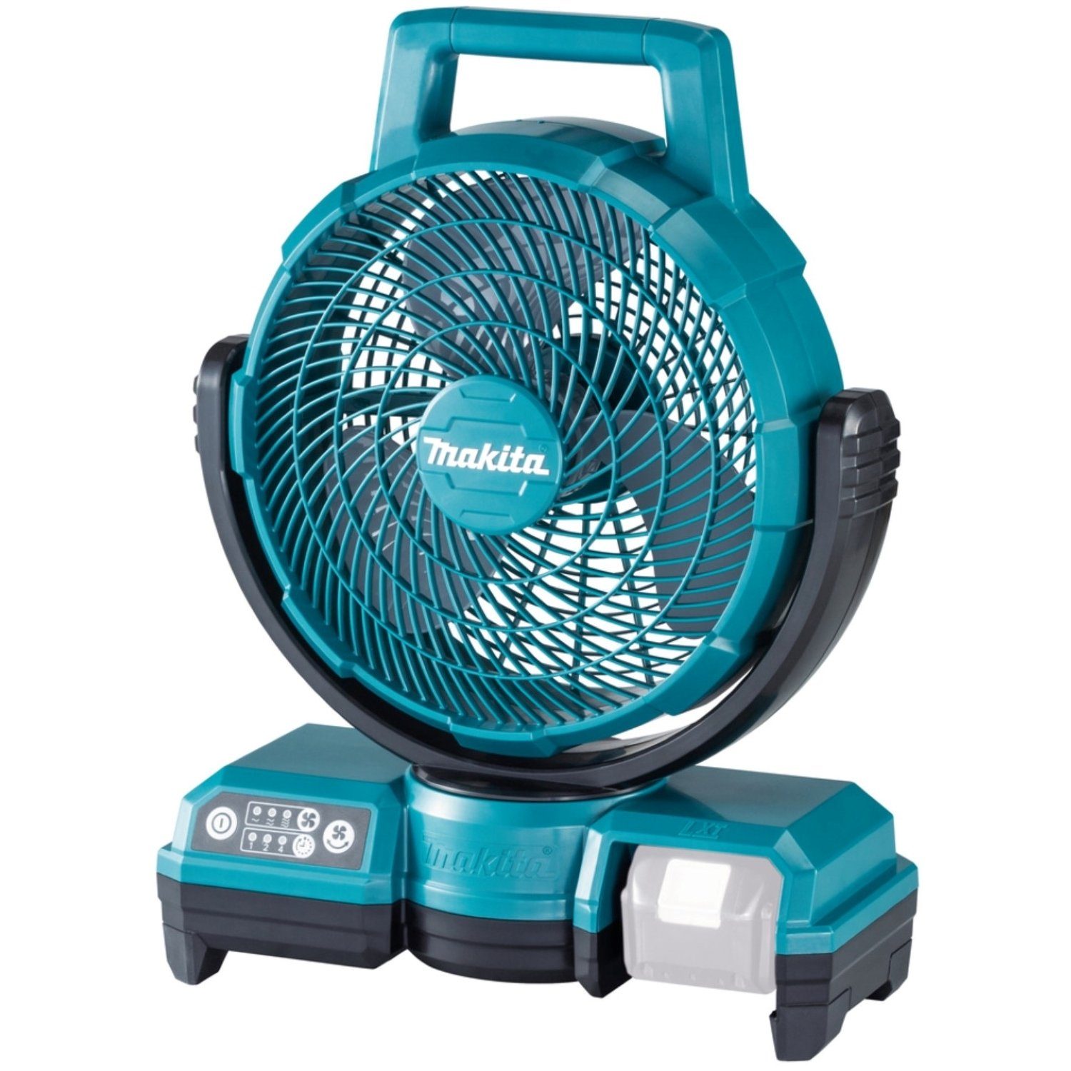 Makita Akku-Standventilator DCF203Z - Akku-Bodenventilator - blau