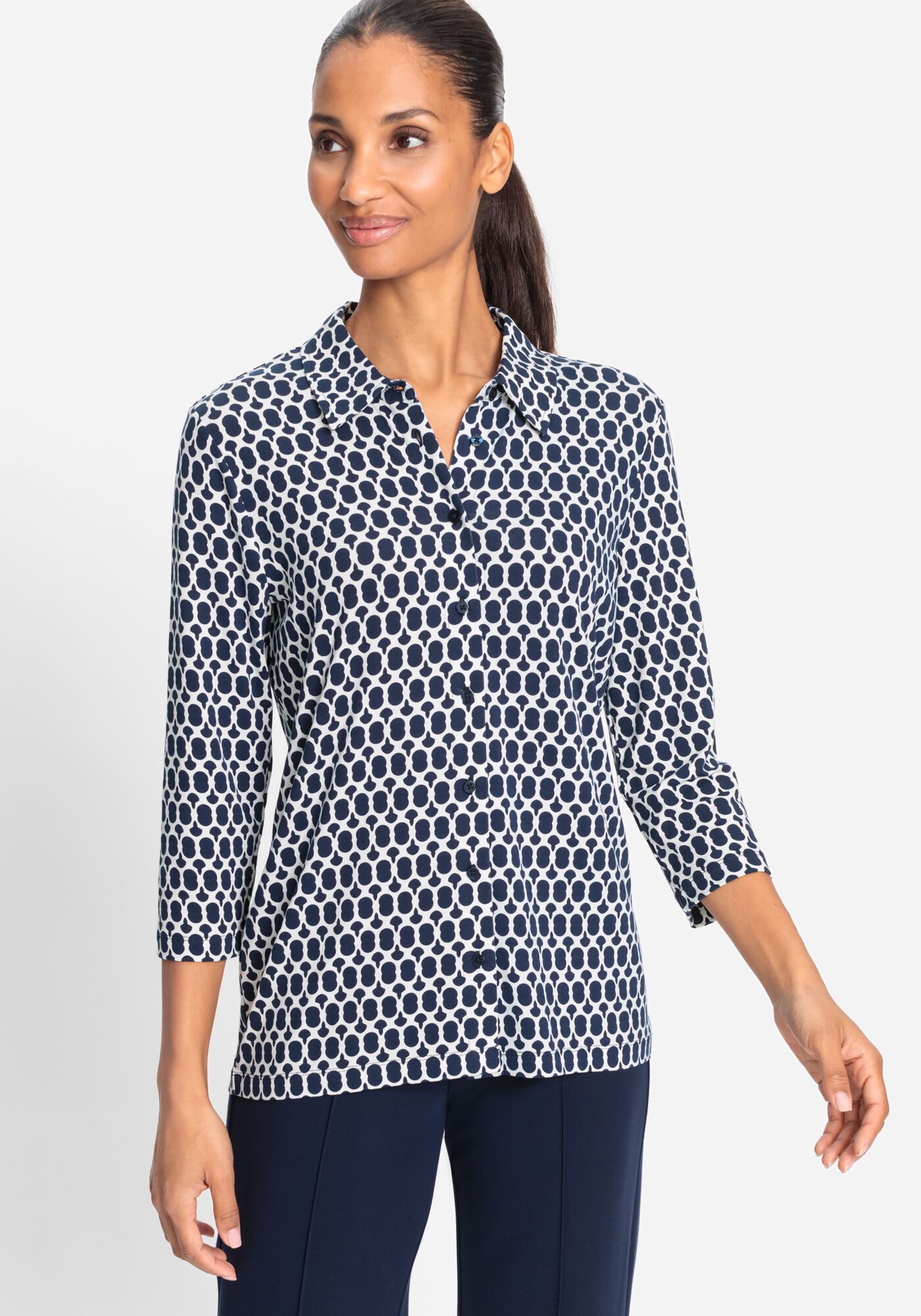 Klassische Bluse
