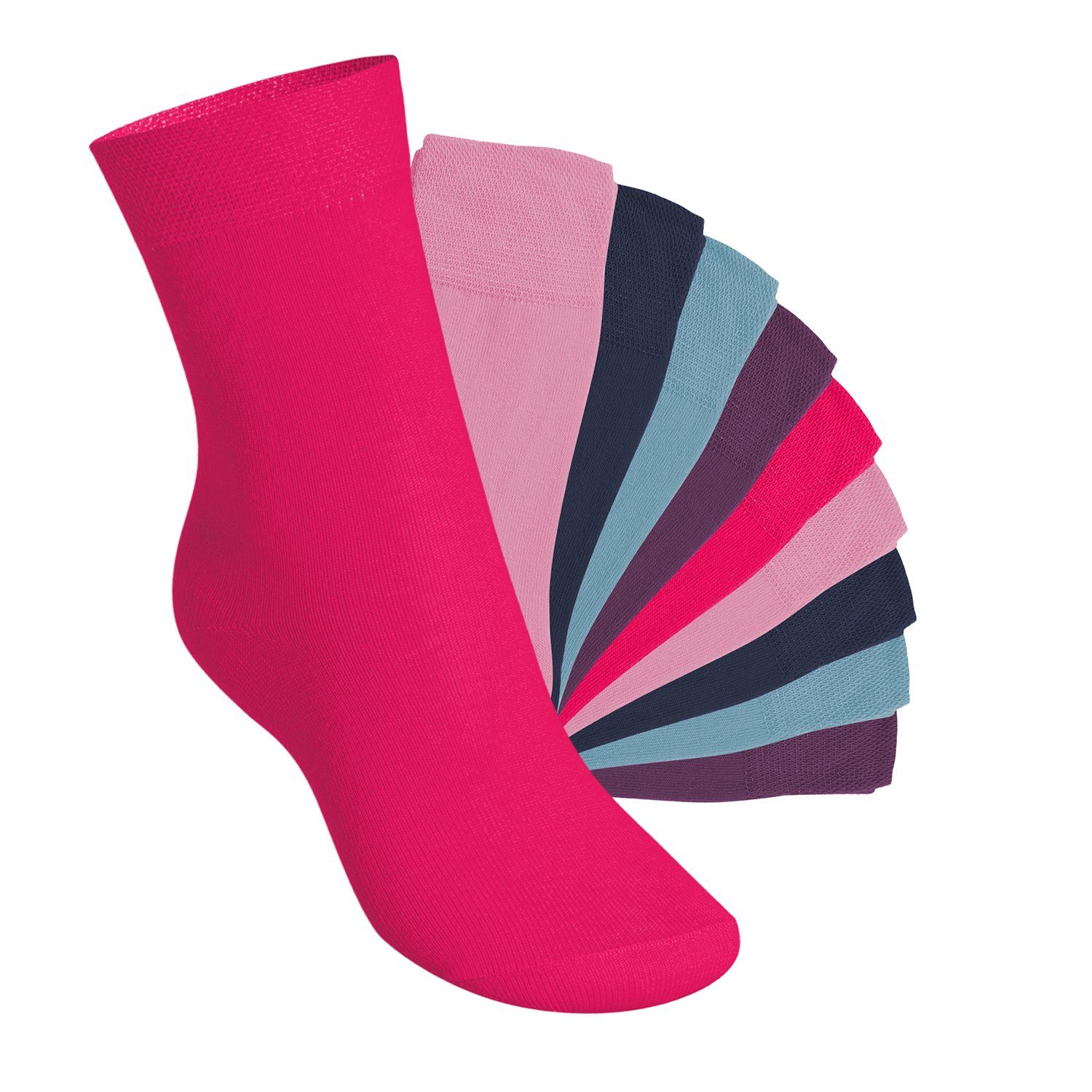 Colours Footstar (10 Paar) Socken Jungen & Basicsocken Everyday! Sweet für Kinder Mädchen