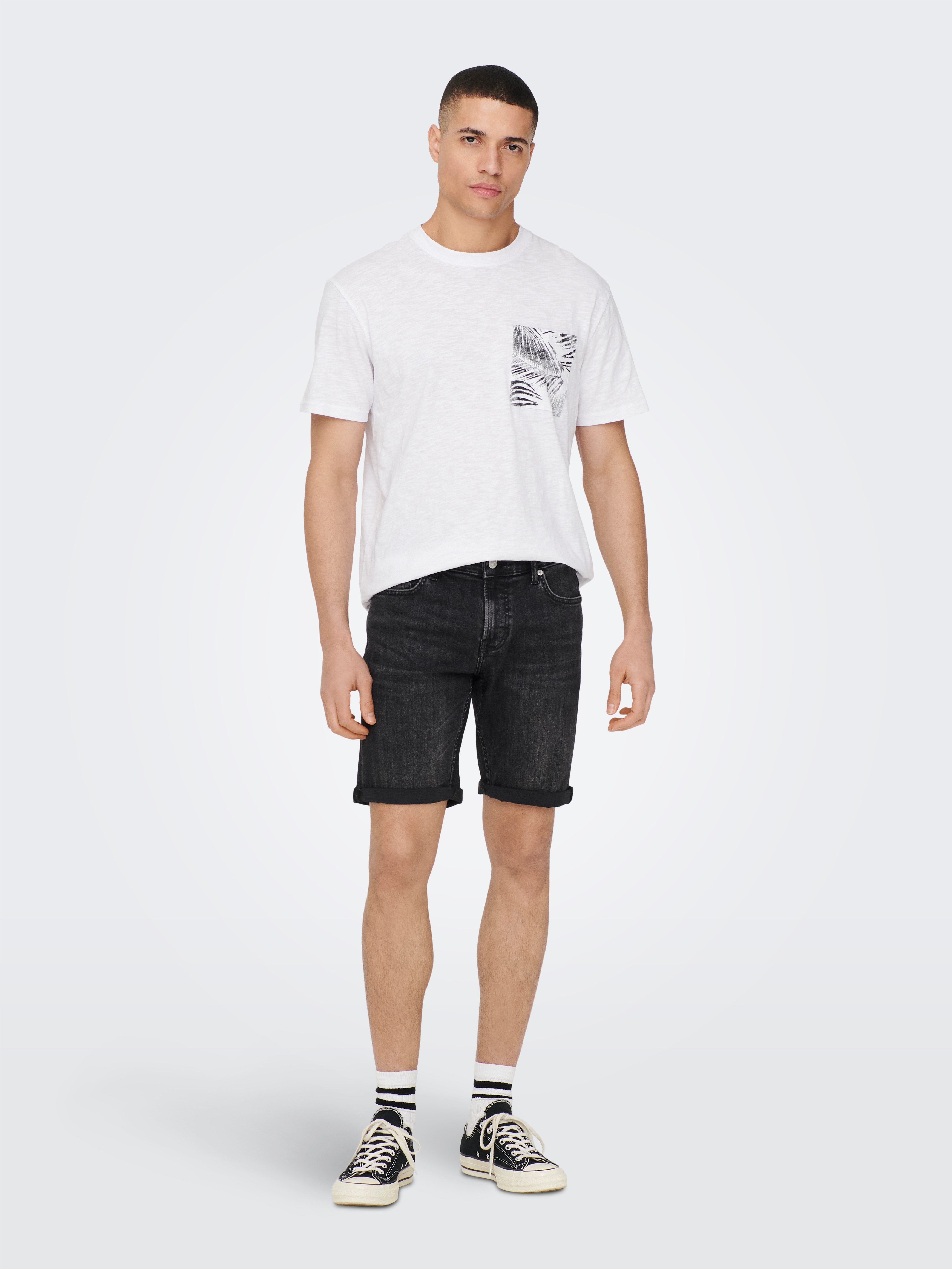 ONLY & SONS Jeansshorts ONSPLY LIGHT BLUE 5189 SHORTS DNM NOOS