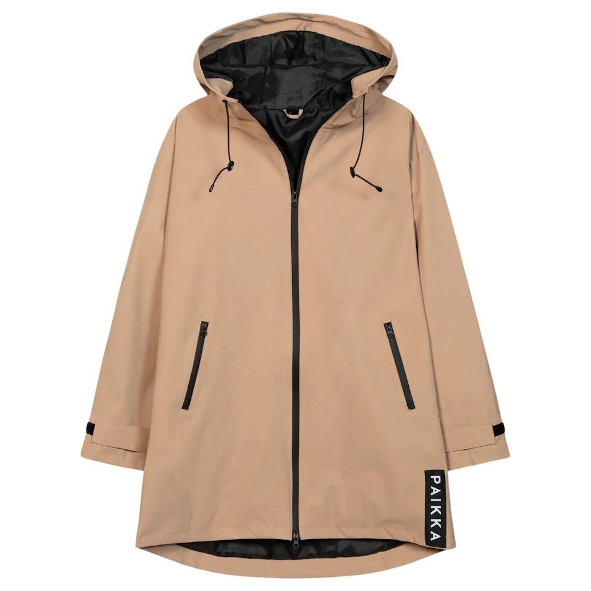 PAIKKA Regenjacke Regenmantel für Zweibeiner reflektierend Damen "Human Visibility Rain