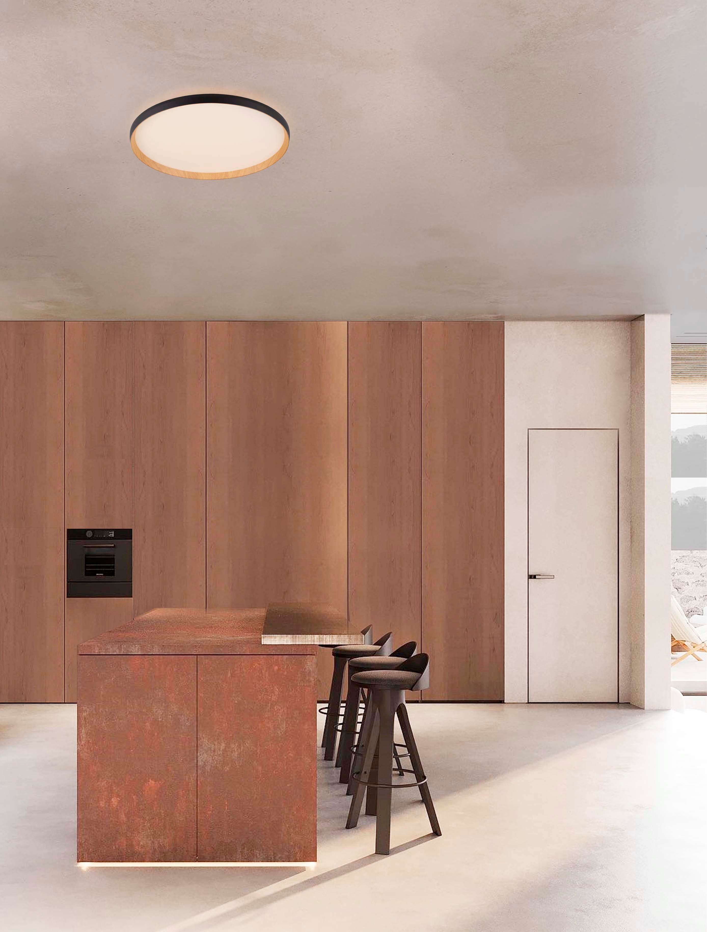 Nova Luce Deckenleuchte VOMOS, LED fest integriert, Warmweiß