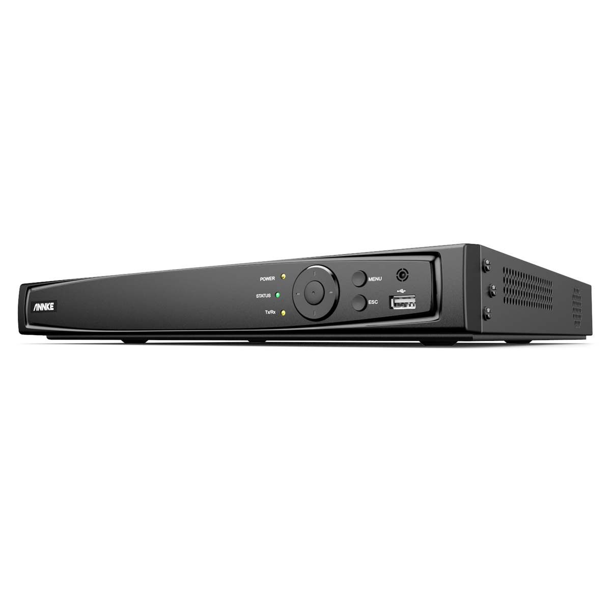 Annke N46PCK 12 MP 16 Kanal H.265+ PoE Netzwerk-Videorecorder (mit RTSP- und ONVIF-Unterstützung, Personen- und Fahrzeugerkennung)