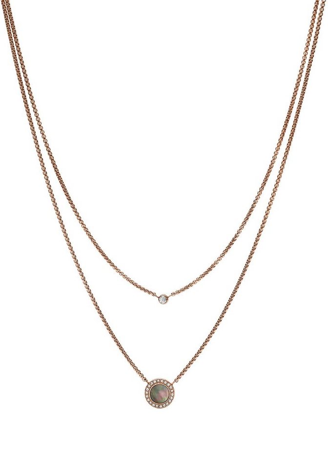 Fossil Kette mit Anhänger CLASSICS, JF0... Fossil Kette mit Anhänger CLASSICS, JF0...