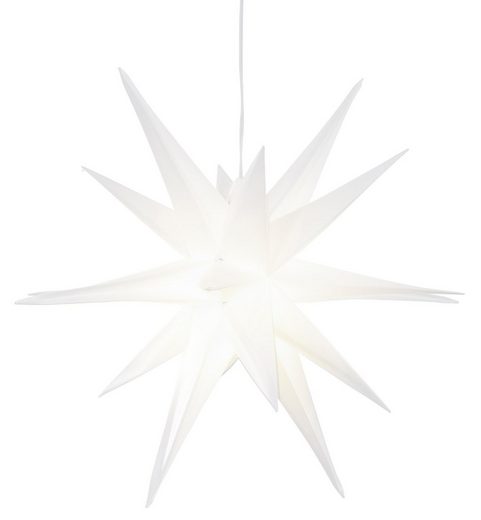 BONETTI LED Stern »3D-Optik«, Ø 57 cm, mit 6-Stunden-Timer