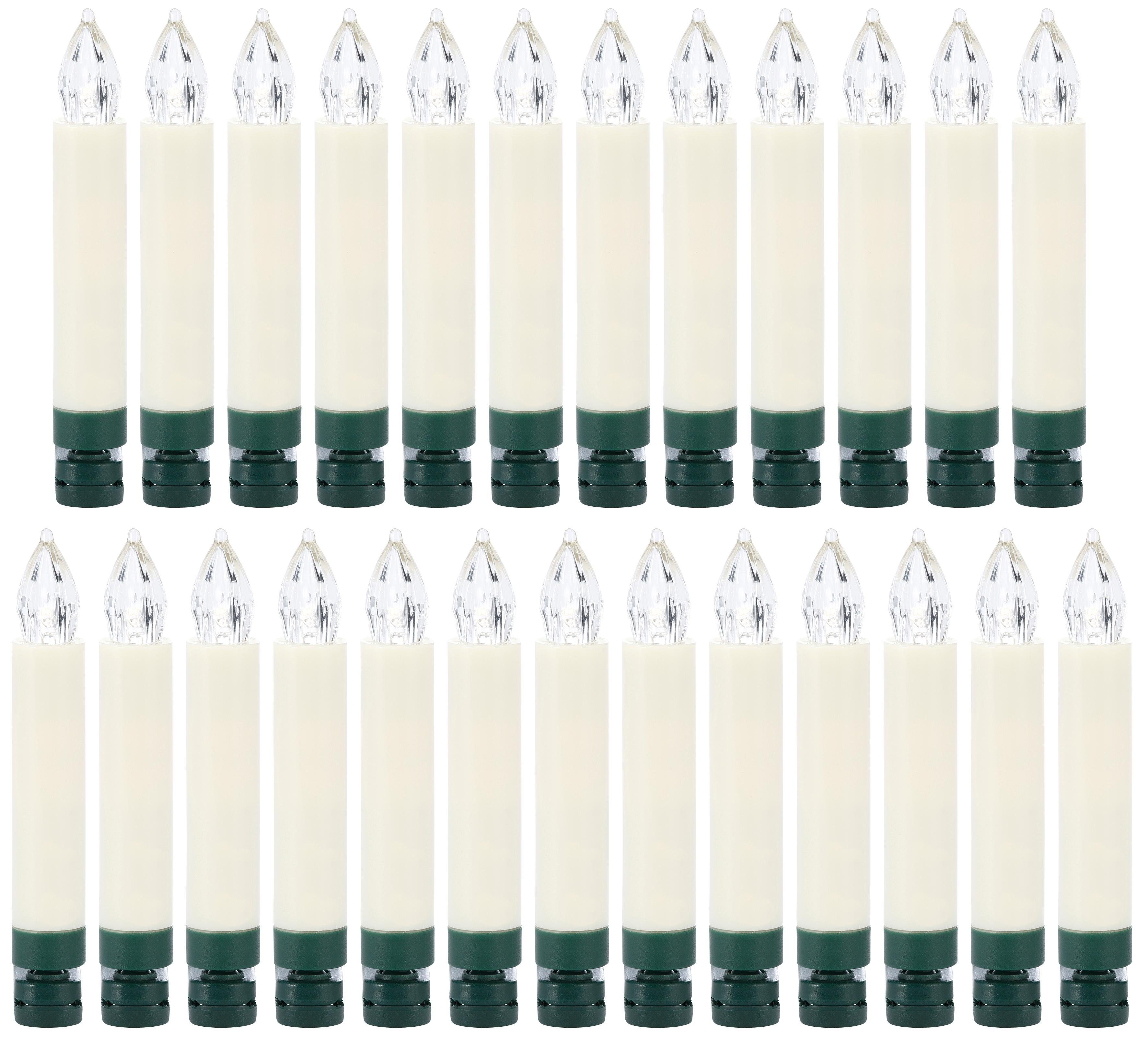 BONETTI LED-Christbaumkerzen, 25-flammig, kabellos, Kerzen plus 8 Dornen  online kaufen | OTTO