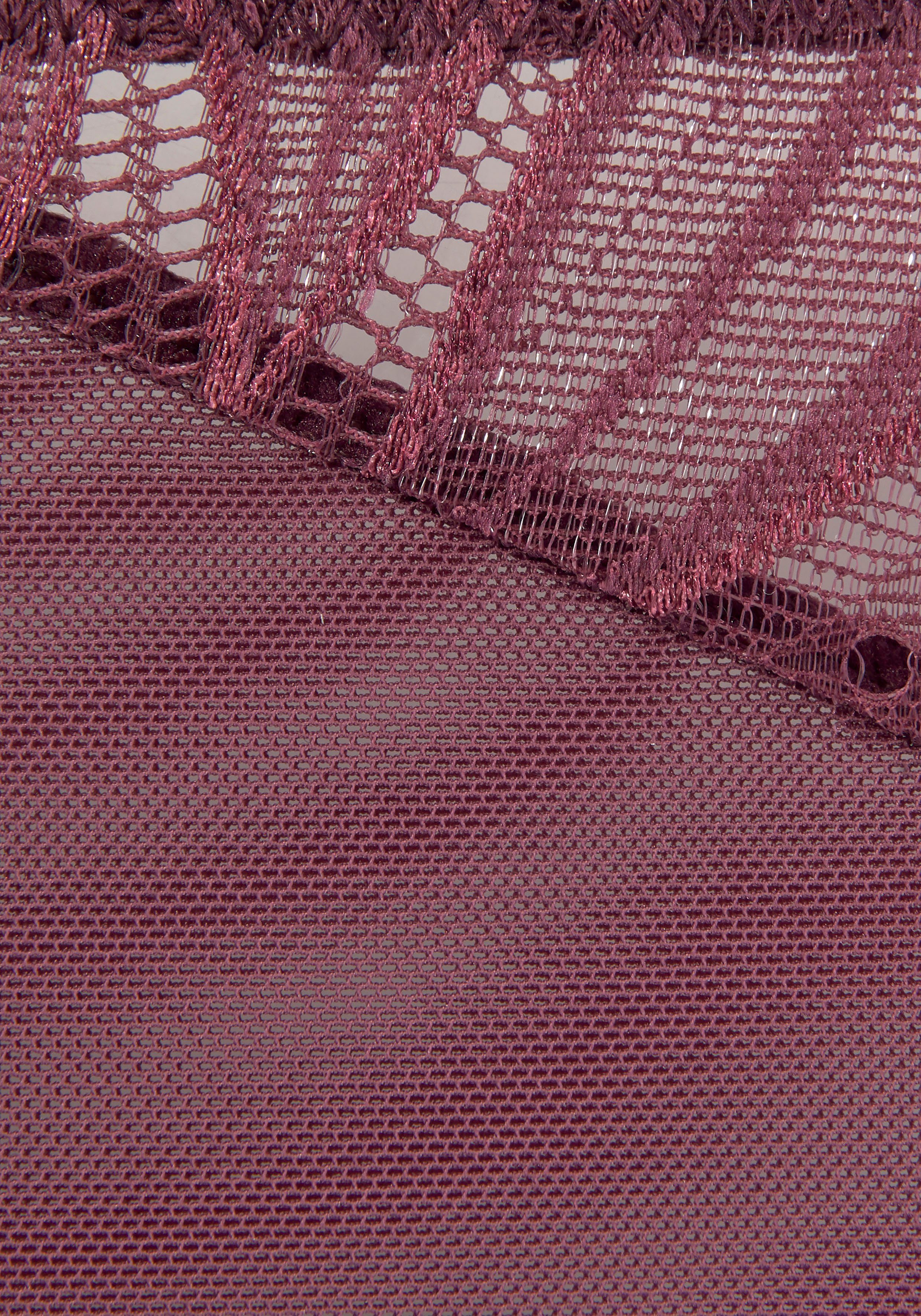 Wäsche/Bademode Unterhosen Nuance String mit aufregender Bänder-Optik und Metallperlen im Antiklook