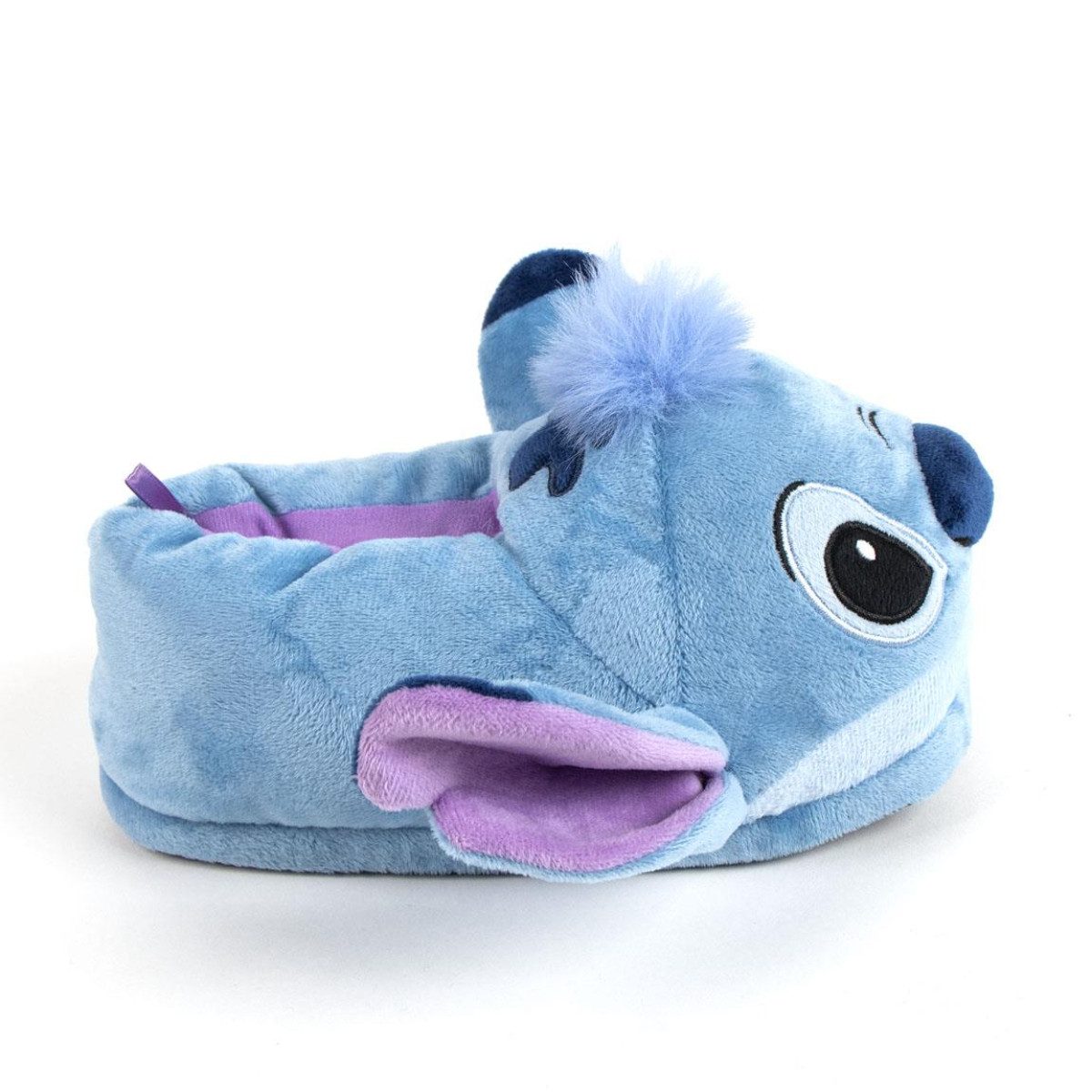 Cerda Disney Stitch Pantoffeln – weiche Hausschuhe mit 3D-Kopf Pantoffel