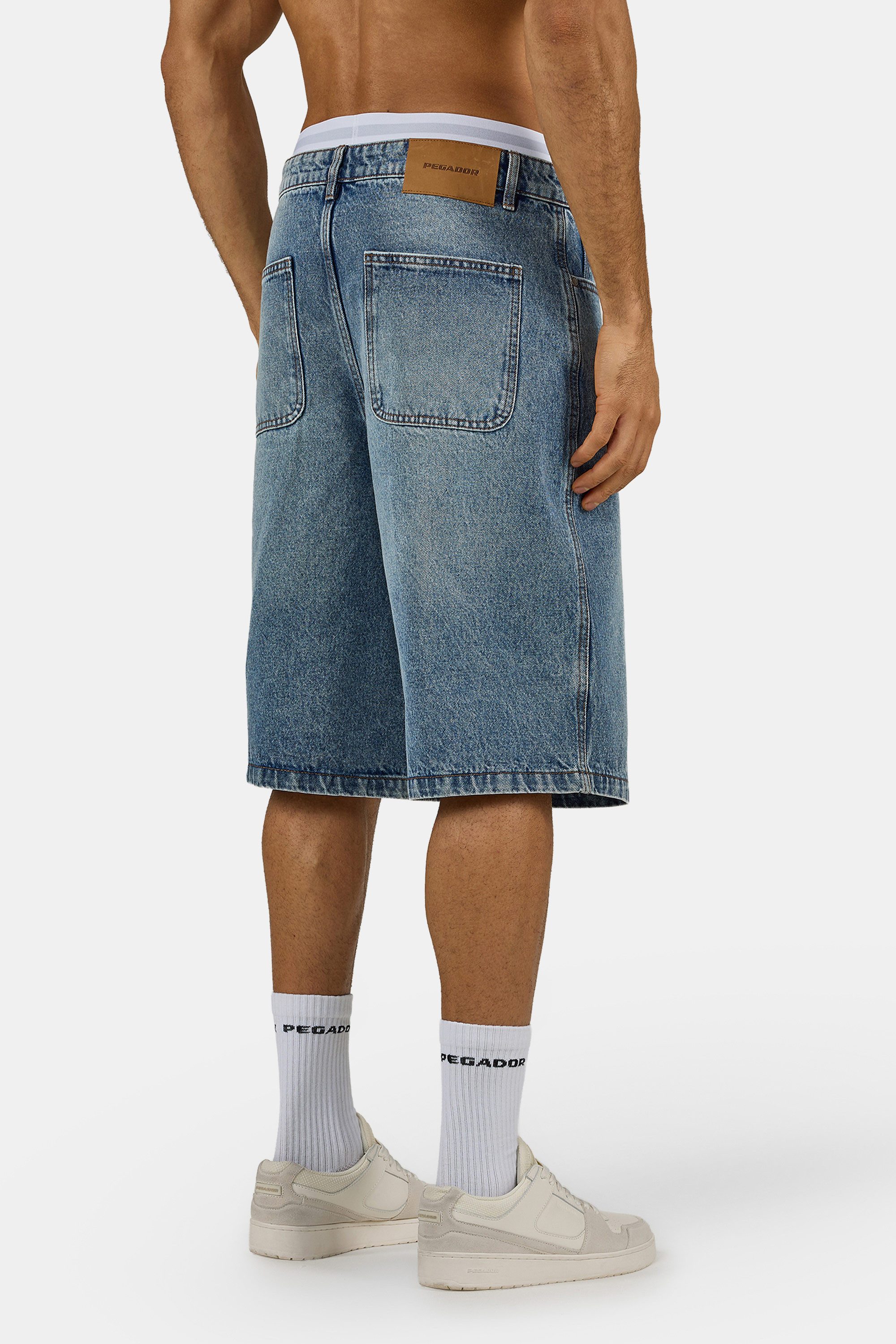 PEGADOR Jeansshorts Kolar Jorts Baumwolle, regular fit