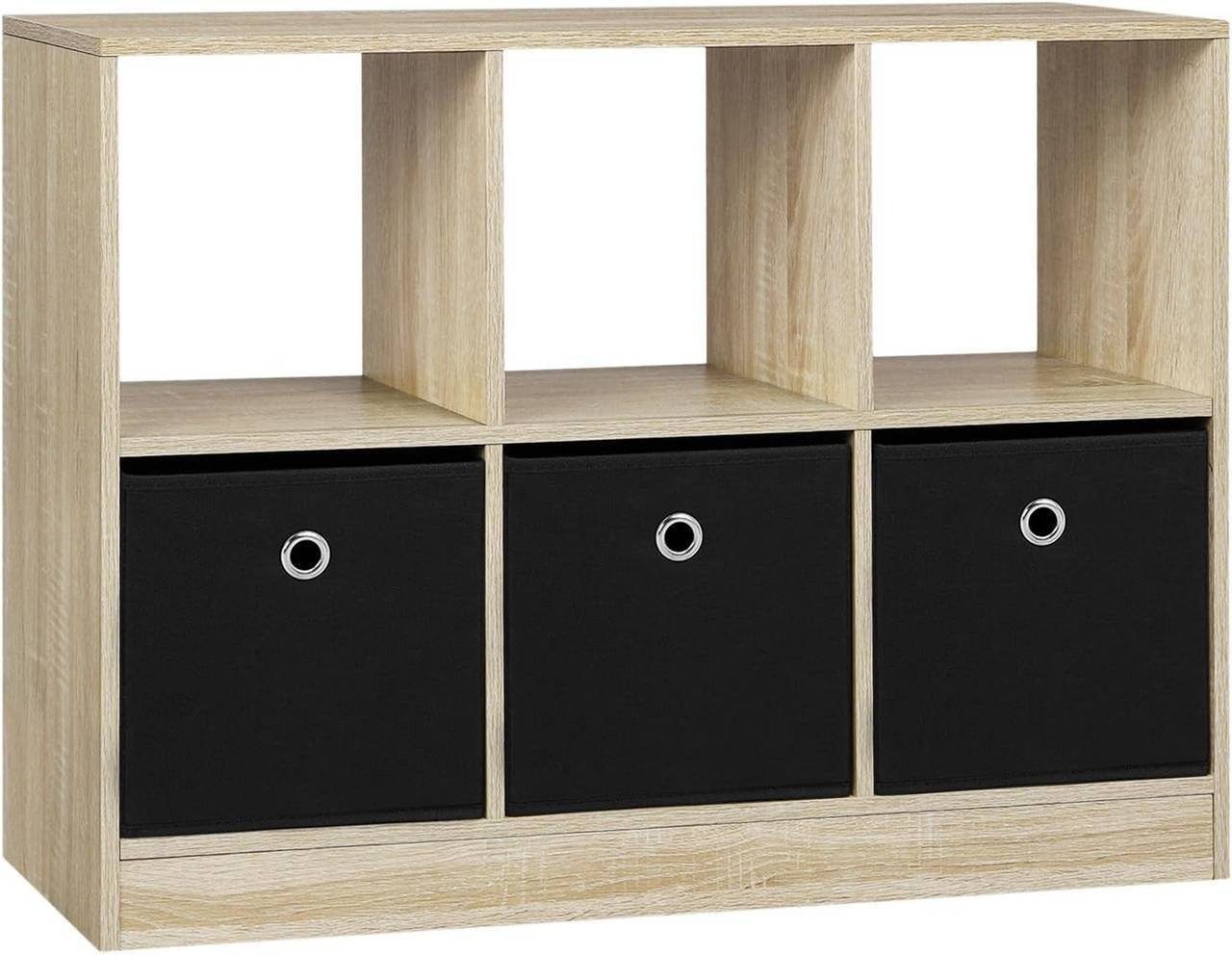 Woltu Bücherregal, mit 3 Schubladen aus günstig online kaufen