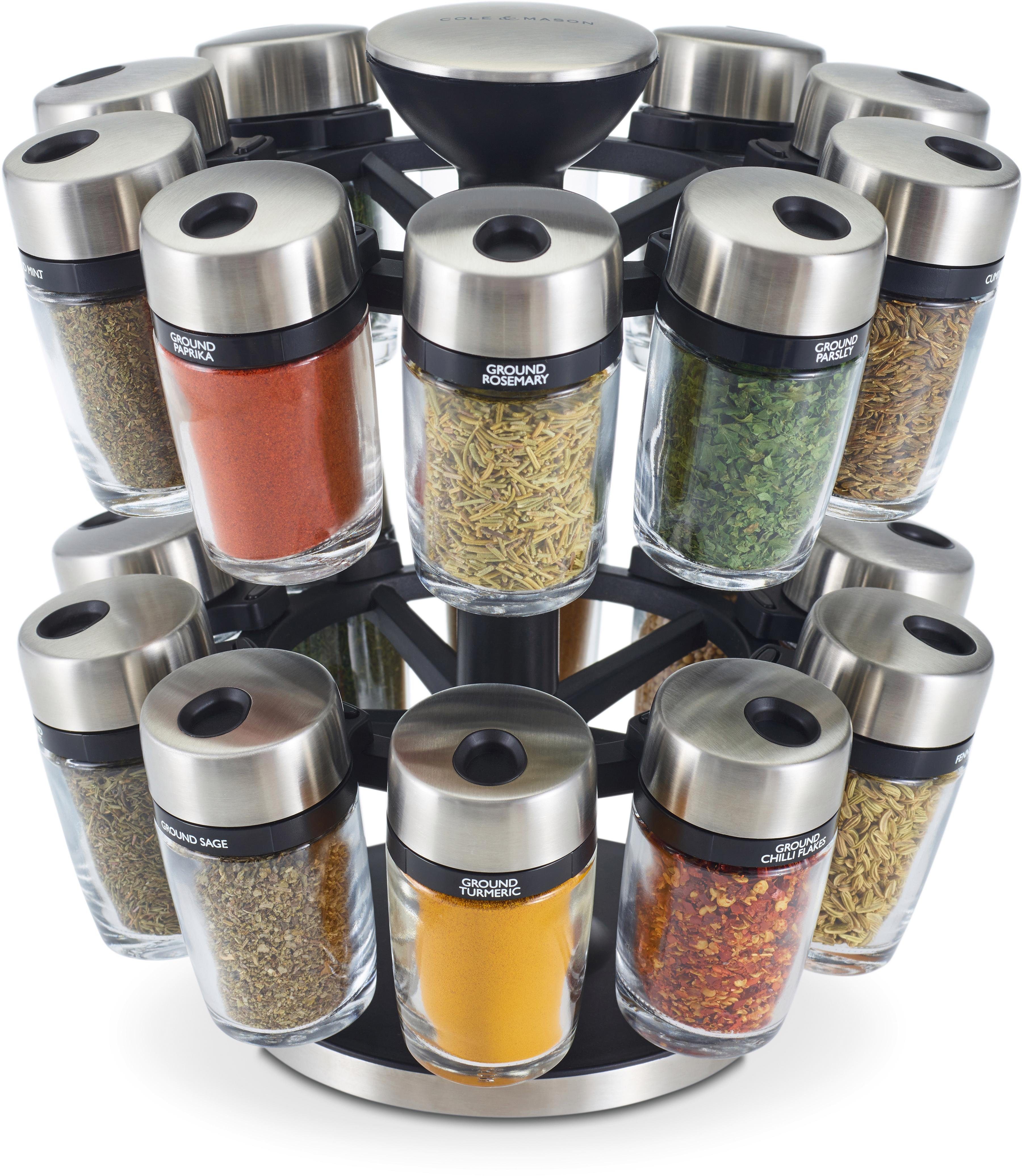 Cole & Mason Gewürzkarussell, 20 Gläser kaufen | OTTO