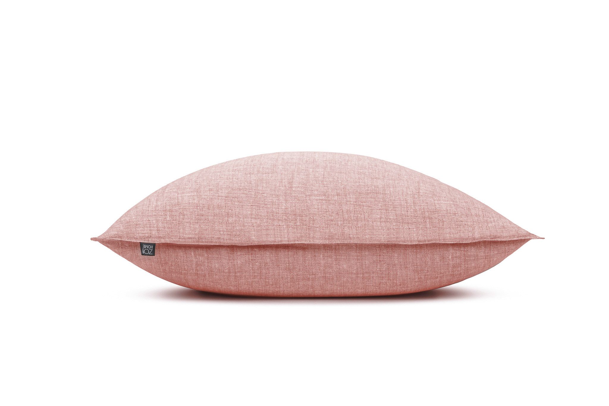 ZO HOME Kissenhülle Lino Kissenbezug 60x70 Old Rose Kissenbezug 60x70 Old-Rose Uni, (1 Stück), Kissenbezug Kissenhülle Kopfkissenbezug