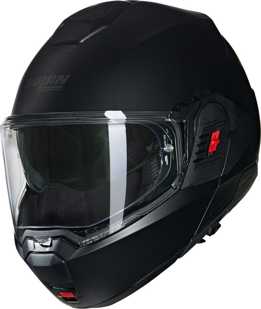 NOLAN Motorradhelm N120-1 Classico N-Com Klapphelm, vorbereitet für Kommunikationssystem,integriertes Sonnenvisier