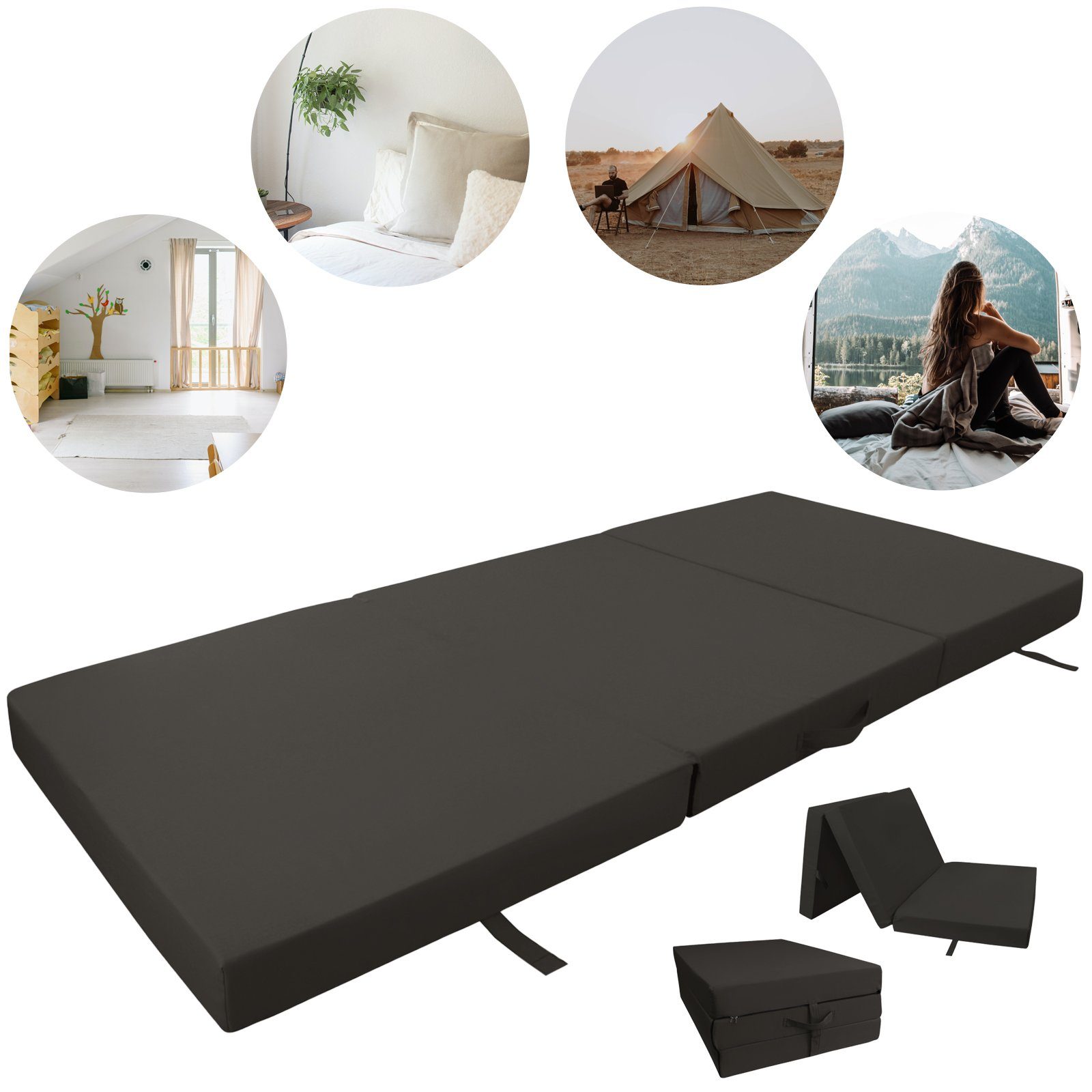 Klappmatratze Faltmatratze Gästebett Junior oder Senior, RelaxXL, 7 cm hoch günstig online kaufen