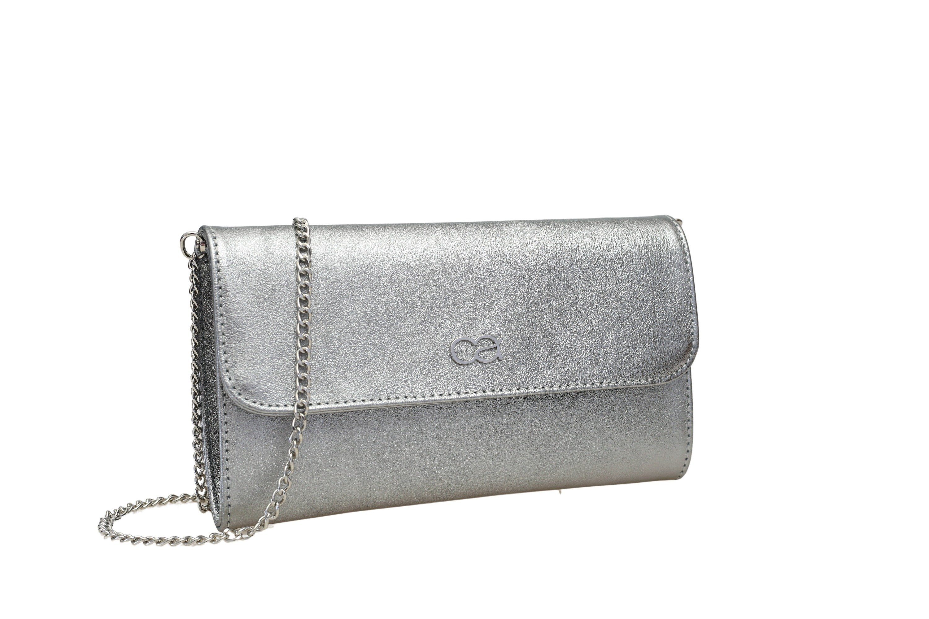 COLLEZIONE ALESSANDRO Clutch Eleganz, aus Leder, mit separaten Fächern