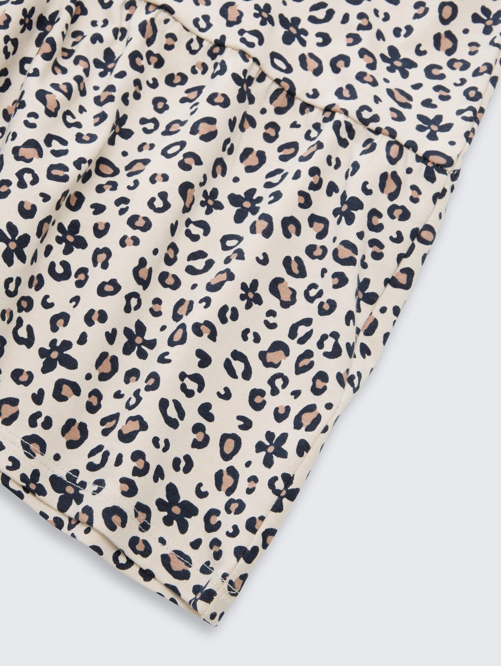 TOM TAILOR Sommerkleid Kleider & Jumpsuits Mini-Kleid mit Leo-Muster