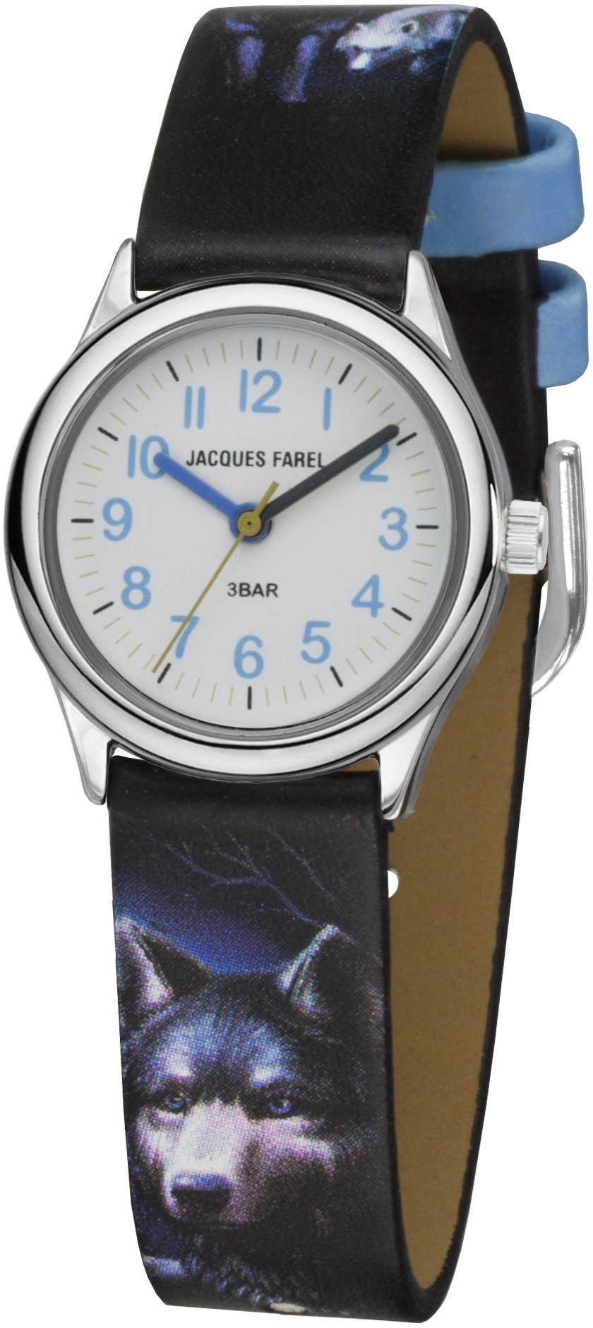 Jacques Farel Quarzuhr HCC 808, Armbanduhr, Kinderuhr, ideal auch als Geschenk