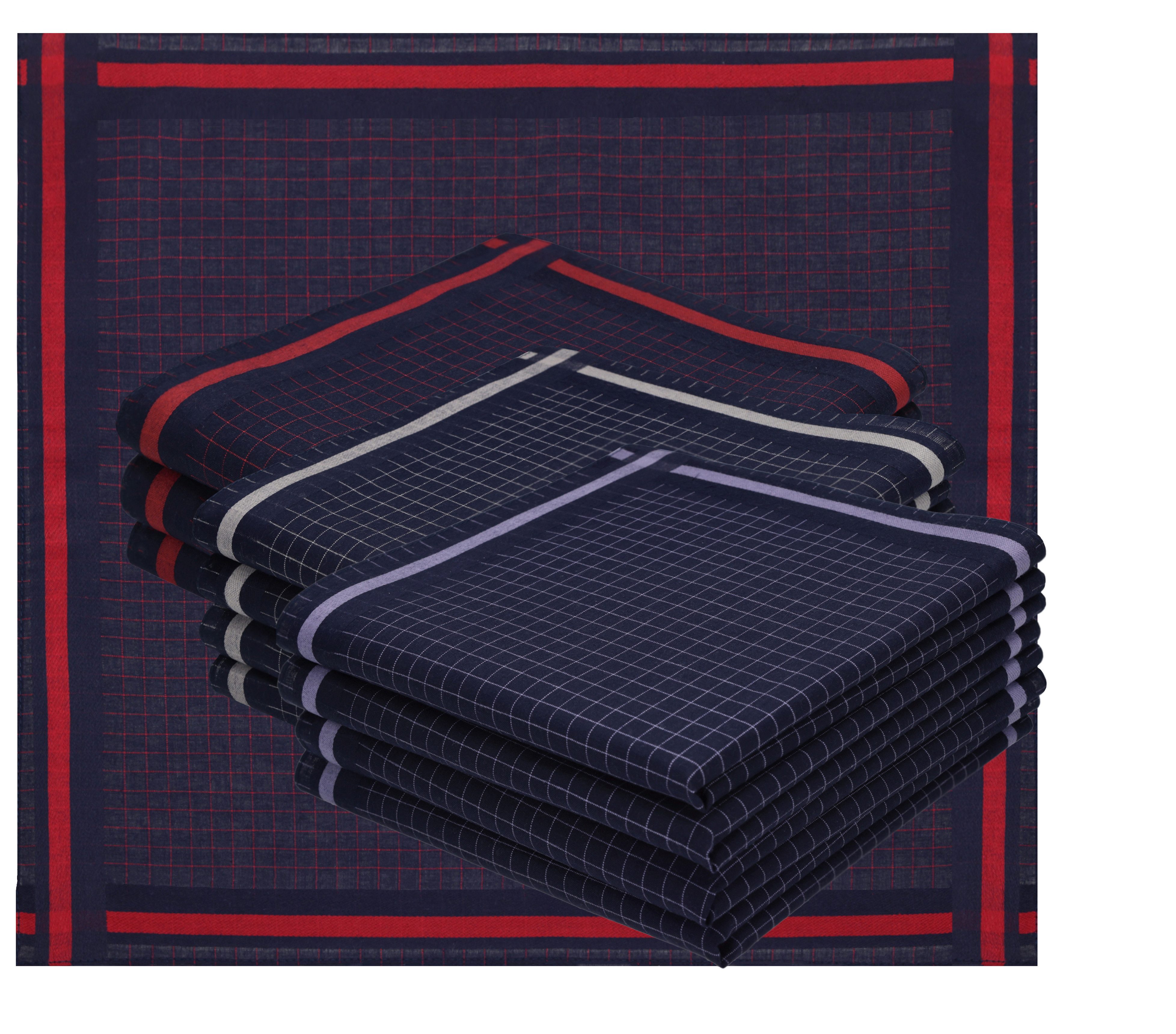 Betz Taschentuch 12 Stück Herren Stofftaschentuch Set Leo 7 Größe 40x40 cm, (Set, 12-St. 12 Stoff Taschentücher)