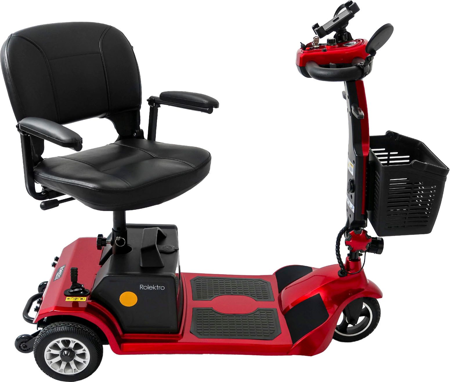 Rolektro Elektromobil E-Trike 6 V.3, Rot, 24V-20Ah Lithium-Akku, 300 Watt, 6 km/h