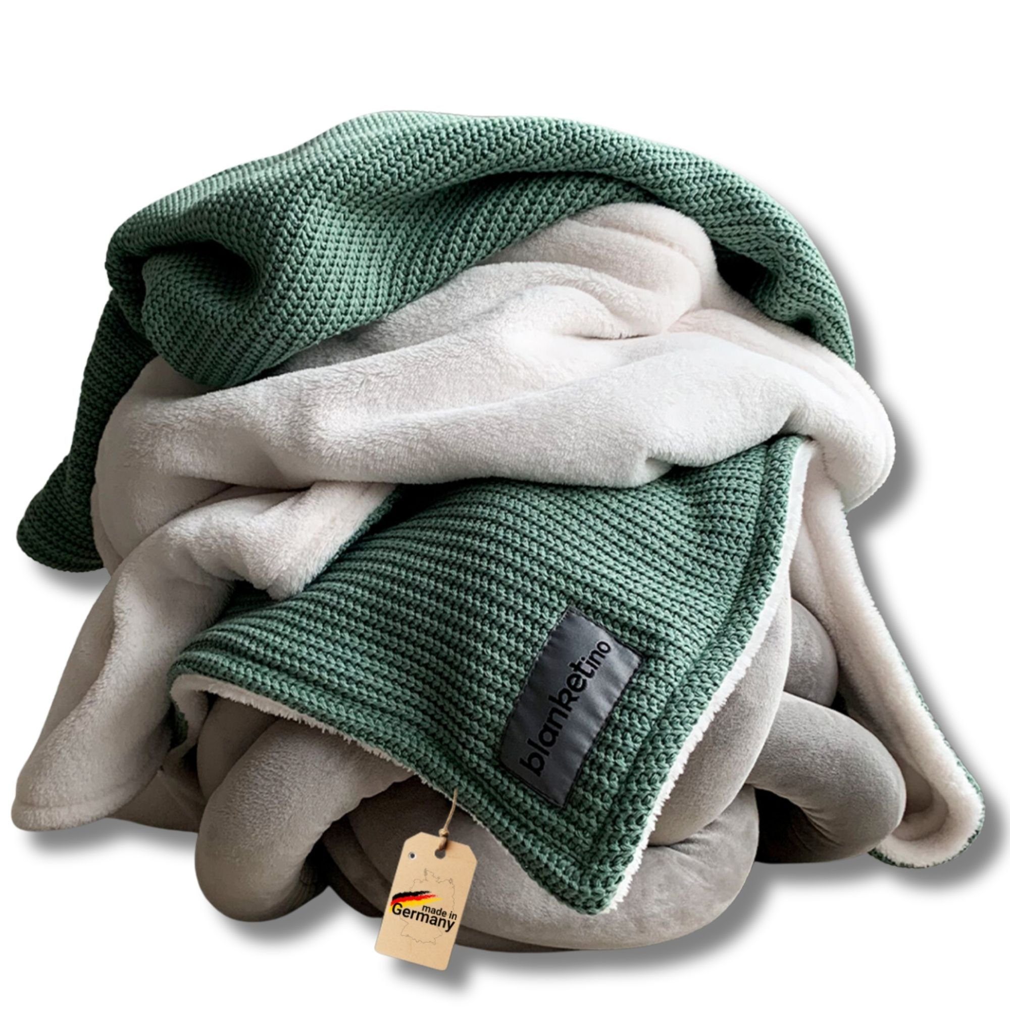 Wohndecke flauschige Kuscheldecke, wärmende Couchdecke im günstig online kaufen