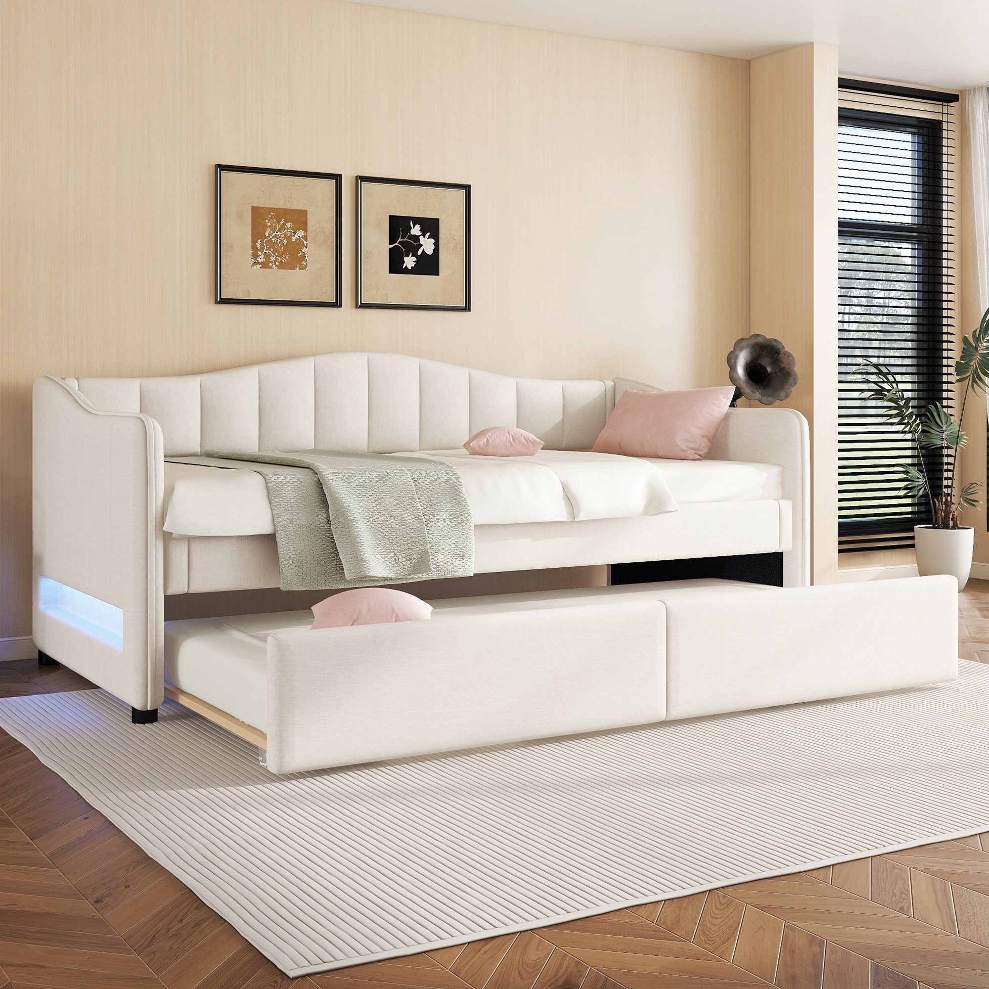 HAUSS SPOLE Schlafsofa 90x200cm mit ausziehbarem günstig online kaufen