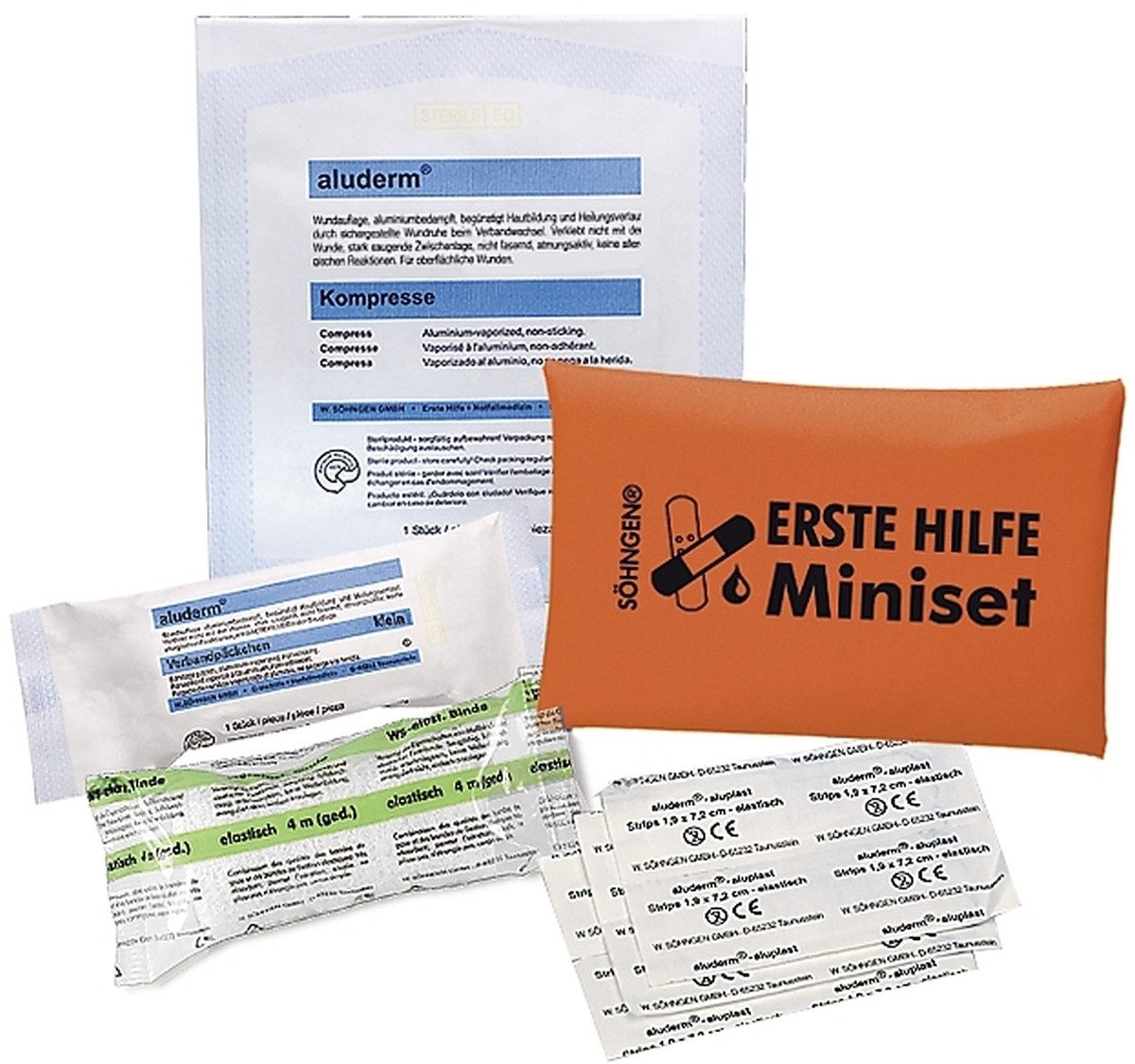 Söhngen Erste-Hilfe-Set Erste-Hilfe-Set Miniset orange