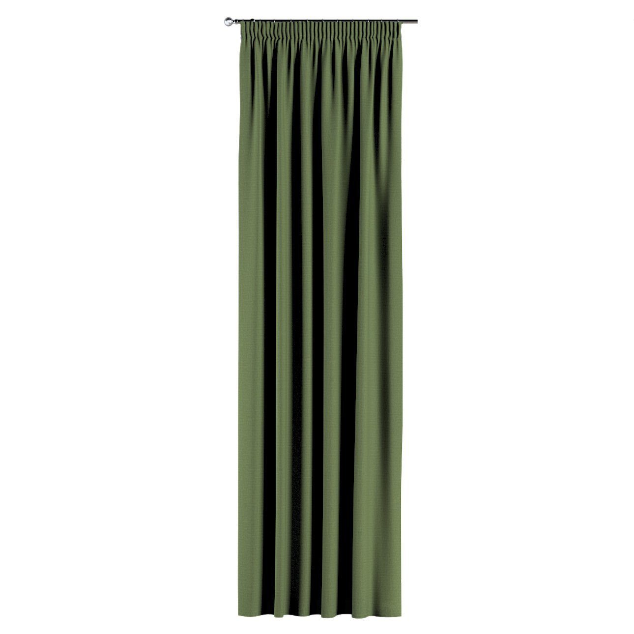 Vorhang Dekoria Vorhang Kräuselband 60x100 grün mit 300 cm, Blackout cm,