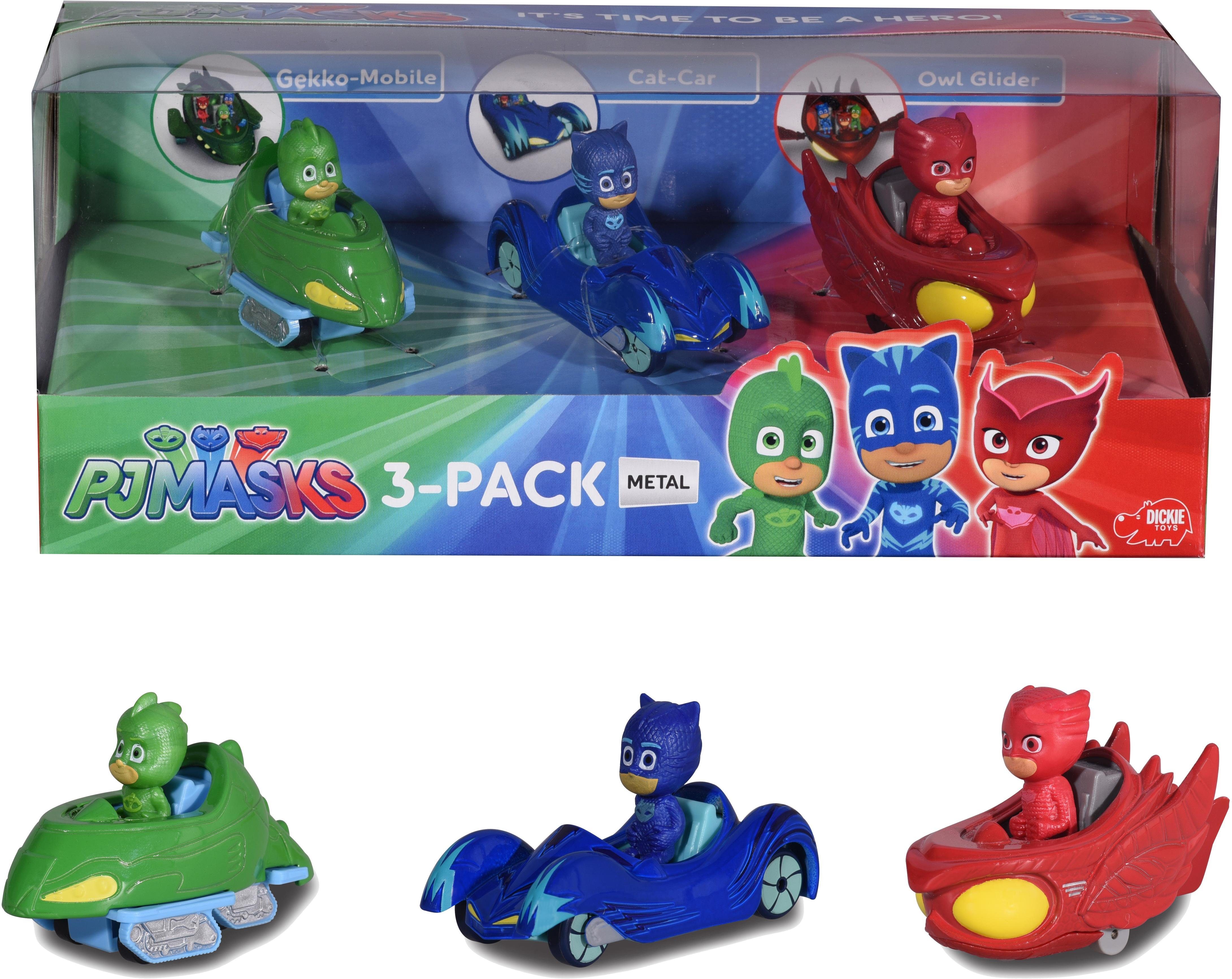 Dickie Toys Spielzeug-Auto »PJ Masks 3-Pack«, (Set, 3-tlg) online