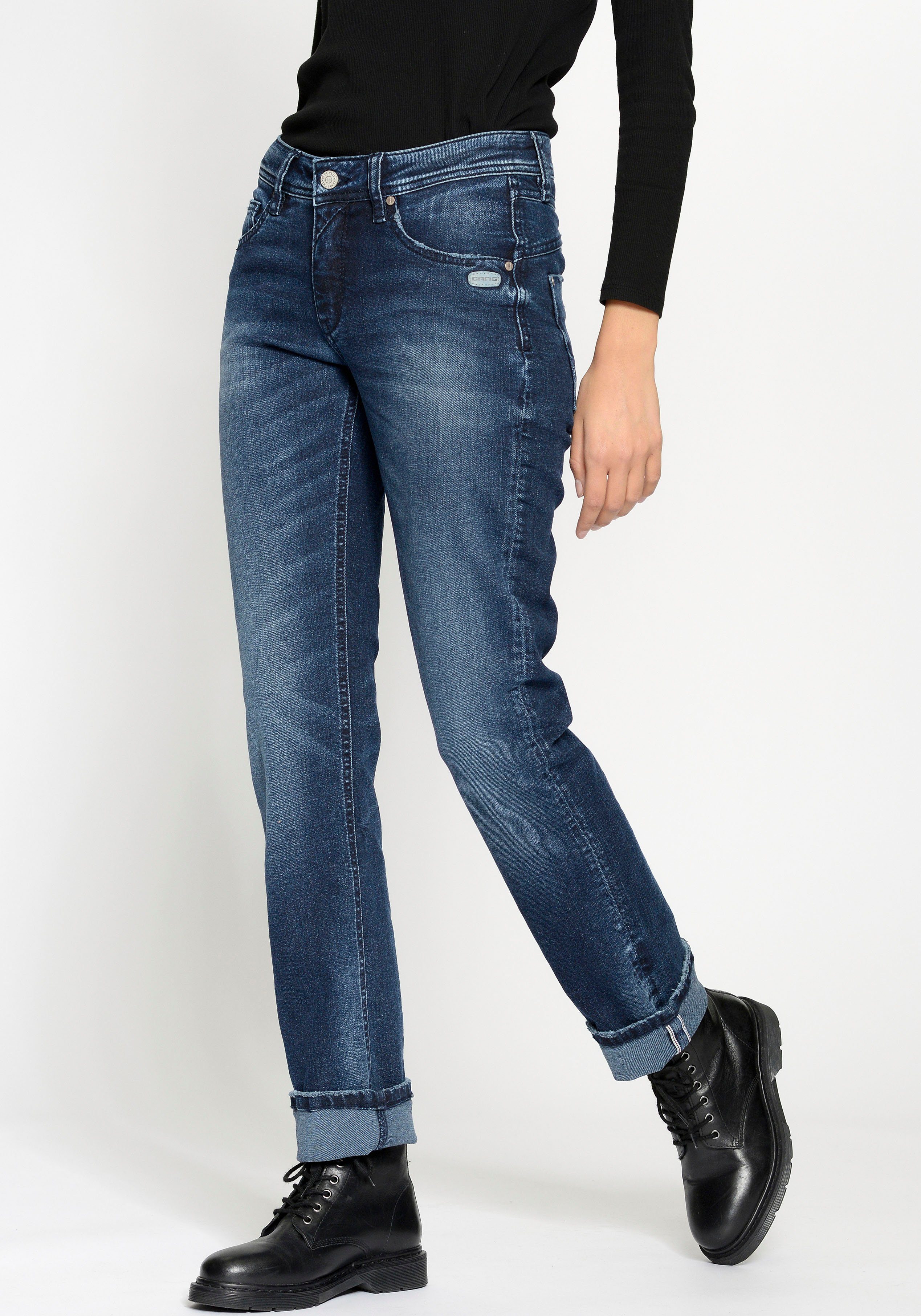 Loose-fit-Jeans midnight love GANG