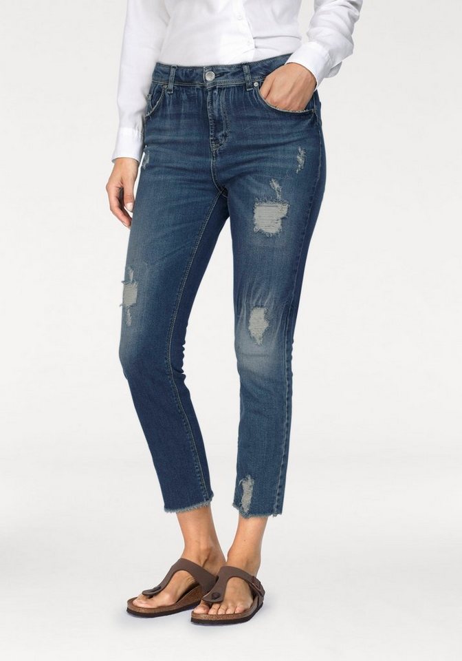 IMP by IMPERIAL Destroyed Jeans offene Fransenkante online