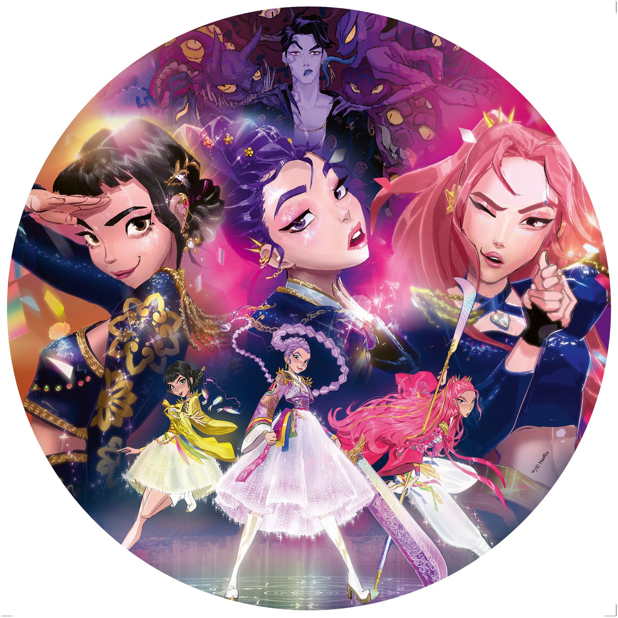 Ravensburger Puzzle KPop Demon Hunters - For the fans!, 500 Puzzleteile, Made in Europe