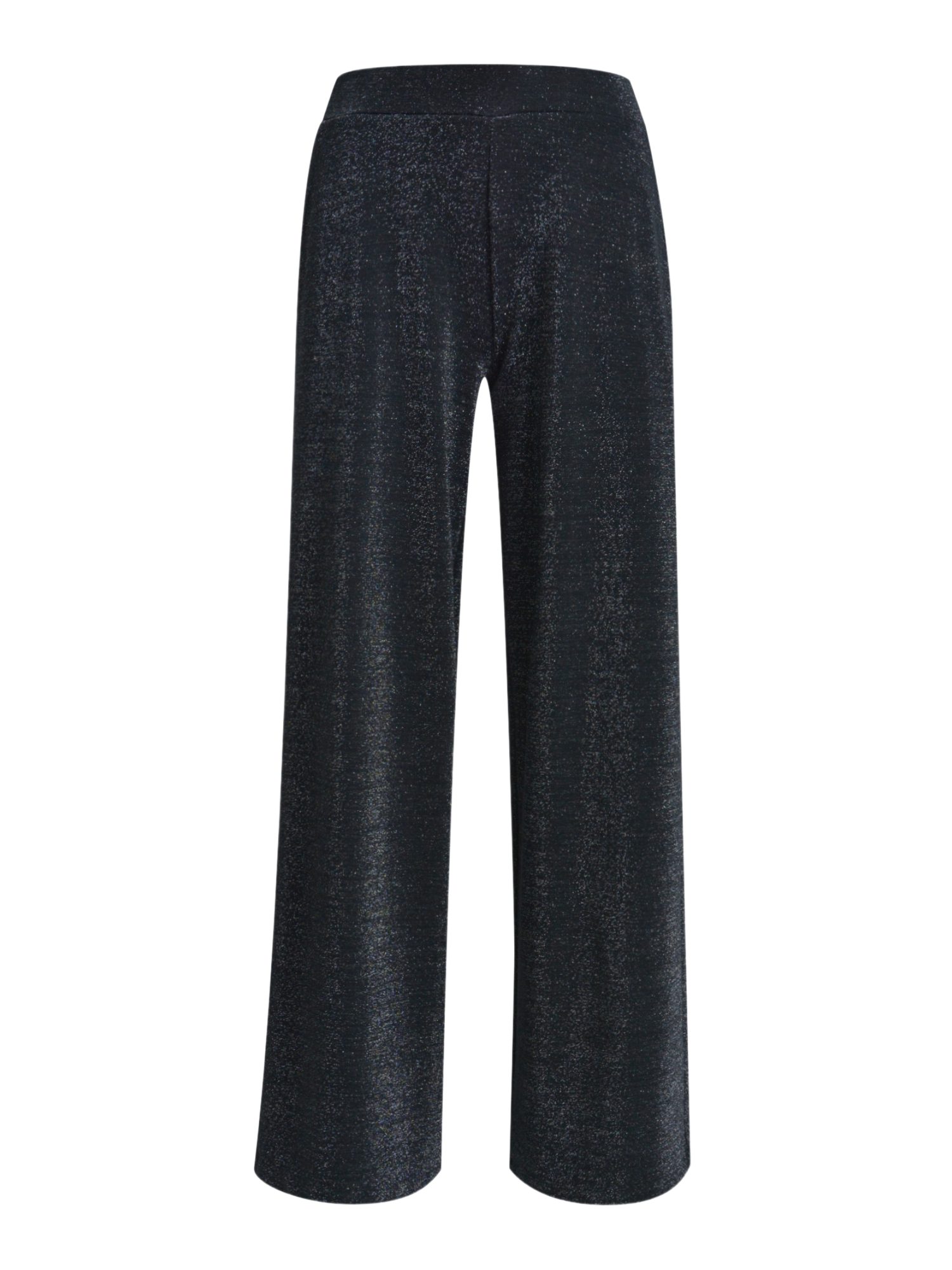 Milano Italy Stoffhose Casual, Polyamid, Allover-Print, Wide Leg, Mittel