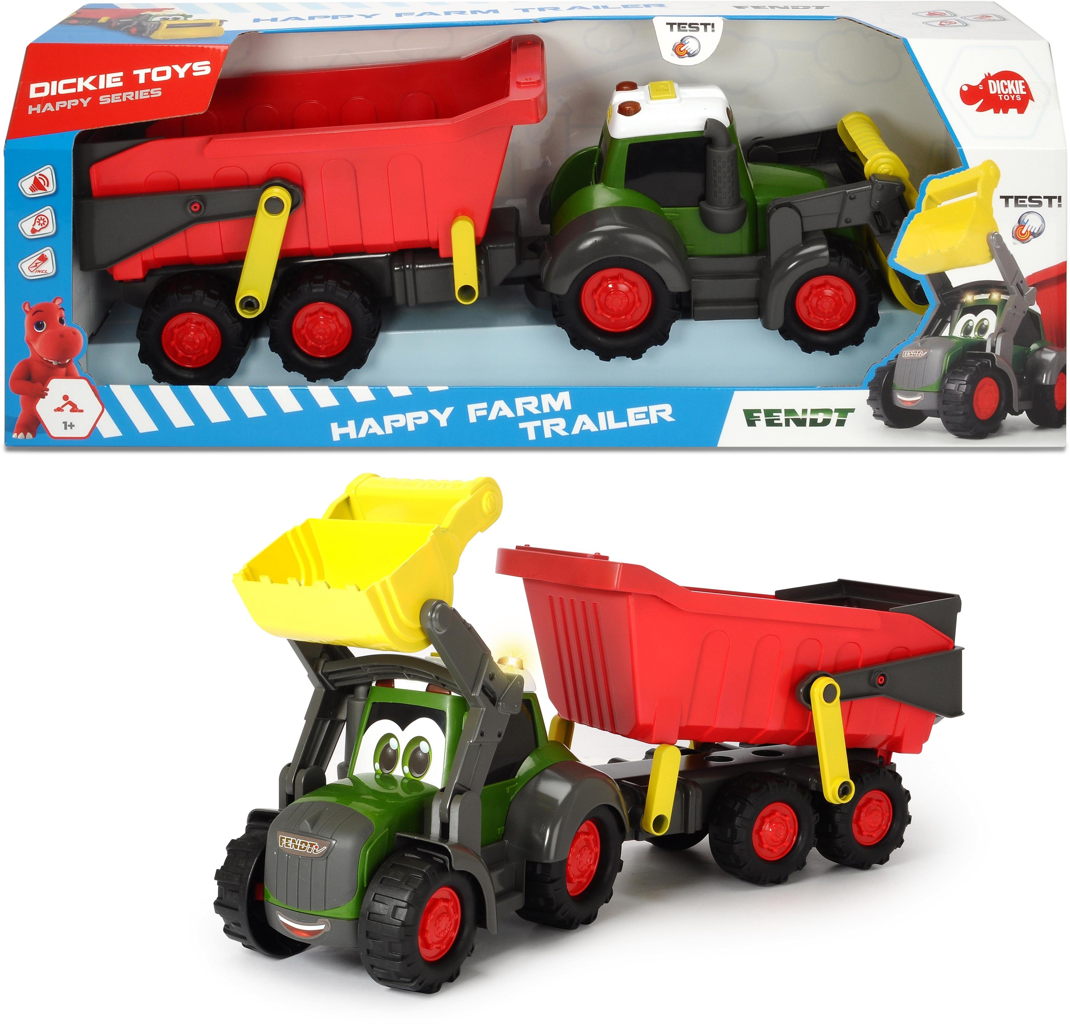 Dickie Toys SpielzeugTraktor »Happy Farm Trailer« OTTO
