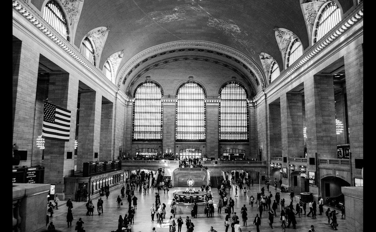 Papermoon Fototapete New York Hauptbahnhof