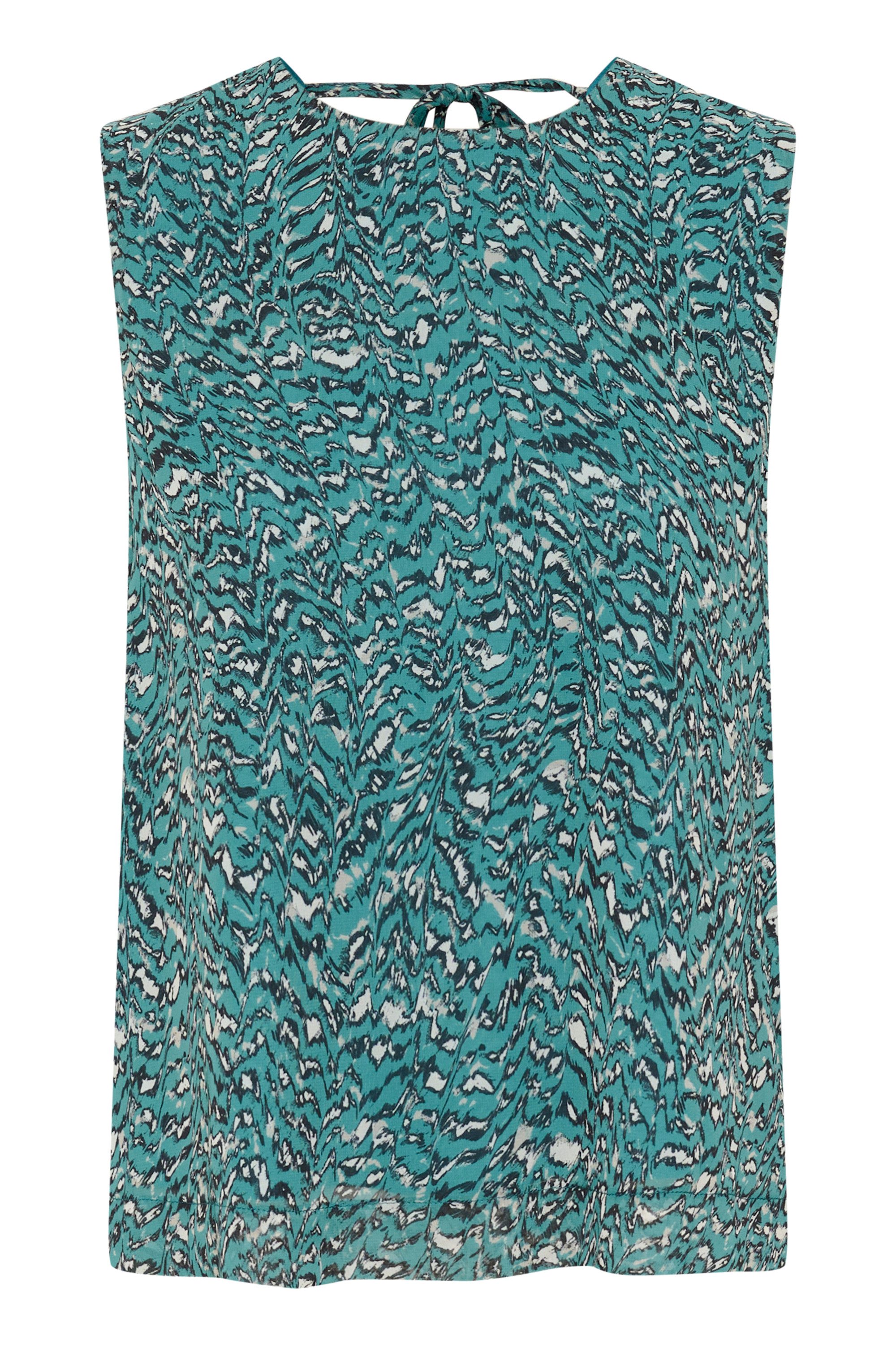 KAFFE Kurzarmbluse Kurzarm-Bluse KAbella