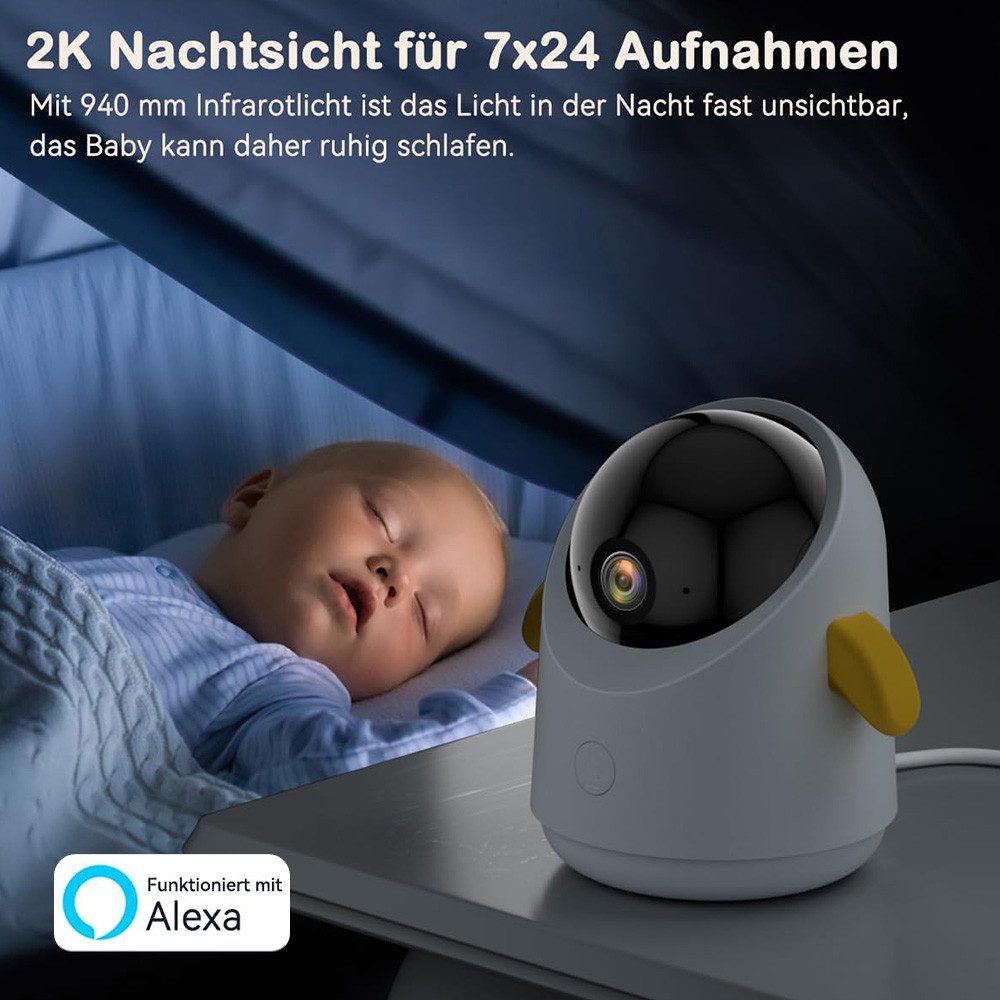 Boifun Babyphone 2K 5 Zoll - Bild 5