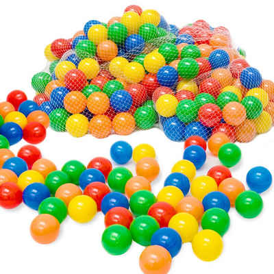 LittleTom Bällebad-Bälle »50 - 10.000 Stück Bällebad Bälle Bällebadbälle«, Bunte Farben Neuware Ball