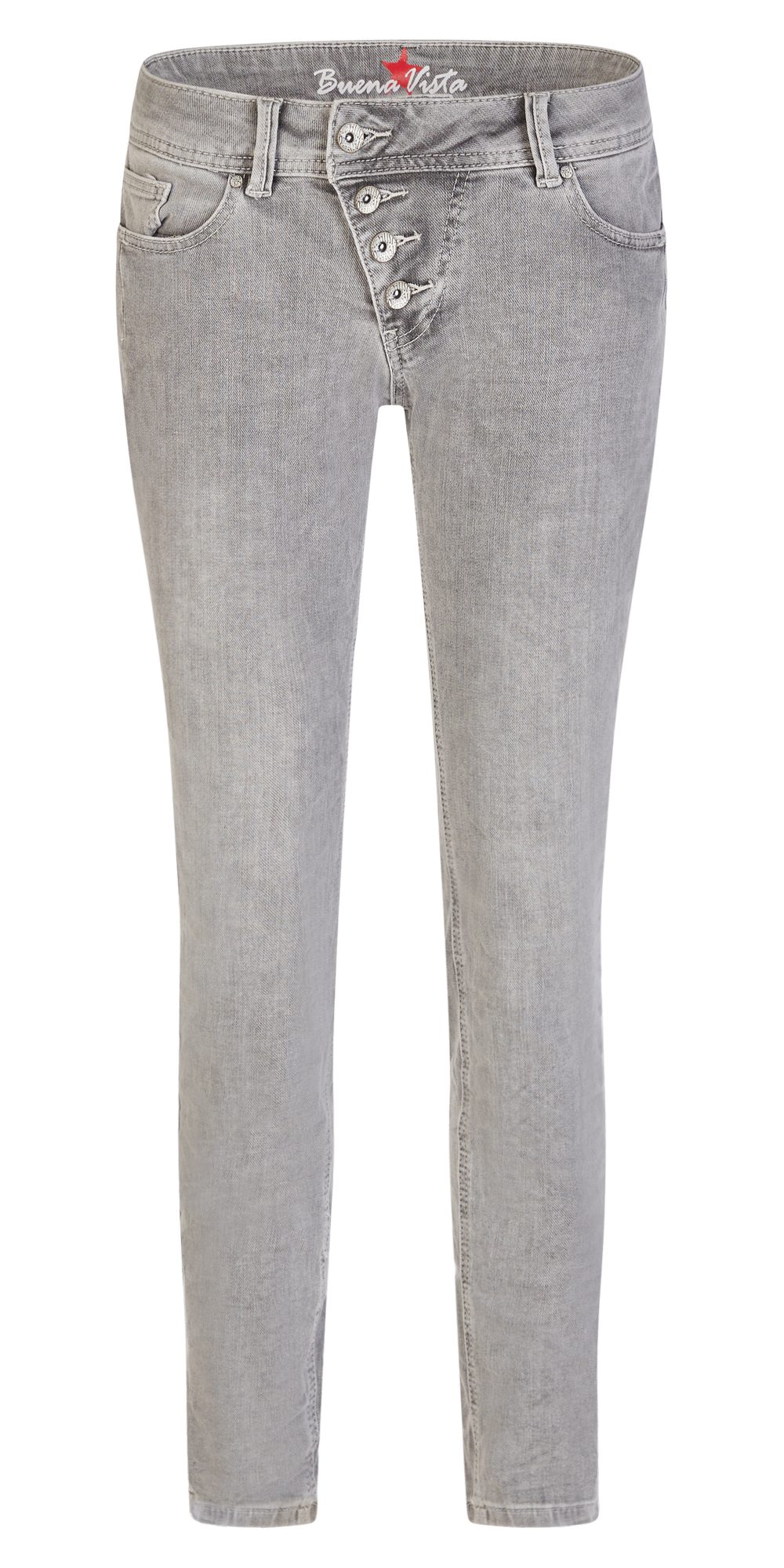 Buena Vista Stretch-Jeans BUENA VISTA MALIBU CROPPED faded grey 2508 B5826 755.7629 - Stretch