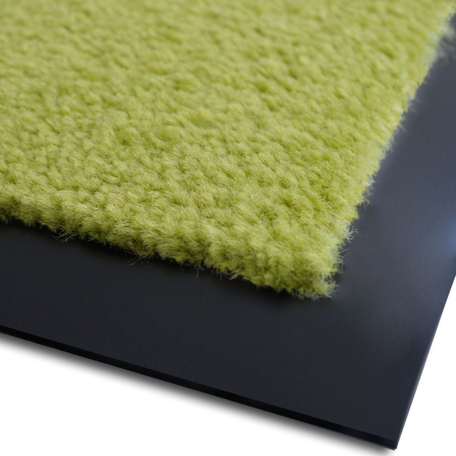 Floordirekt Fußmatte Monochrom, Rutschfeste Schmutzfangmatte Indoor, 30°C Maschinenwaschbar, Rechteckig, Höhe: 7 mm, Geeignet für Trockner & Fußbodenheizungen, UV-Beständig, Antistatisch