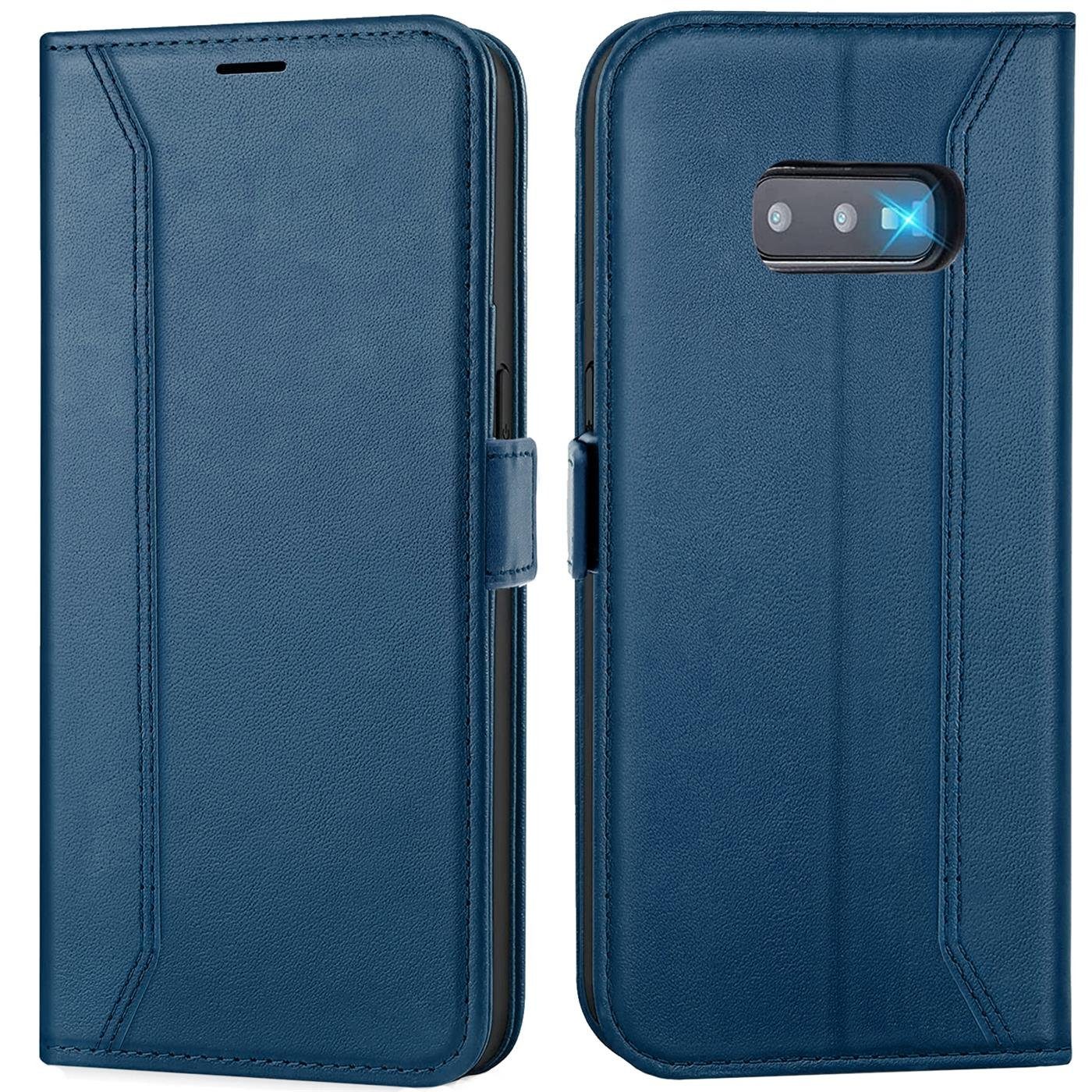 CoolGadget Handyhülle Book Case Elegance Tasche für Samsung Galaxy S10e 5,8 Zoll, Hülle Magnet Klapphülle Flip Case für Samsung Galaxy S10e Schutzhülle