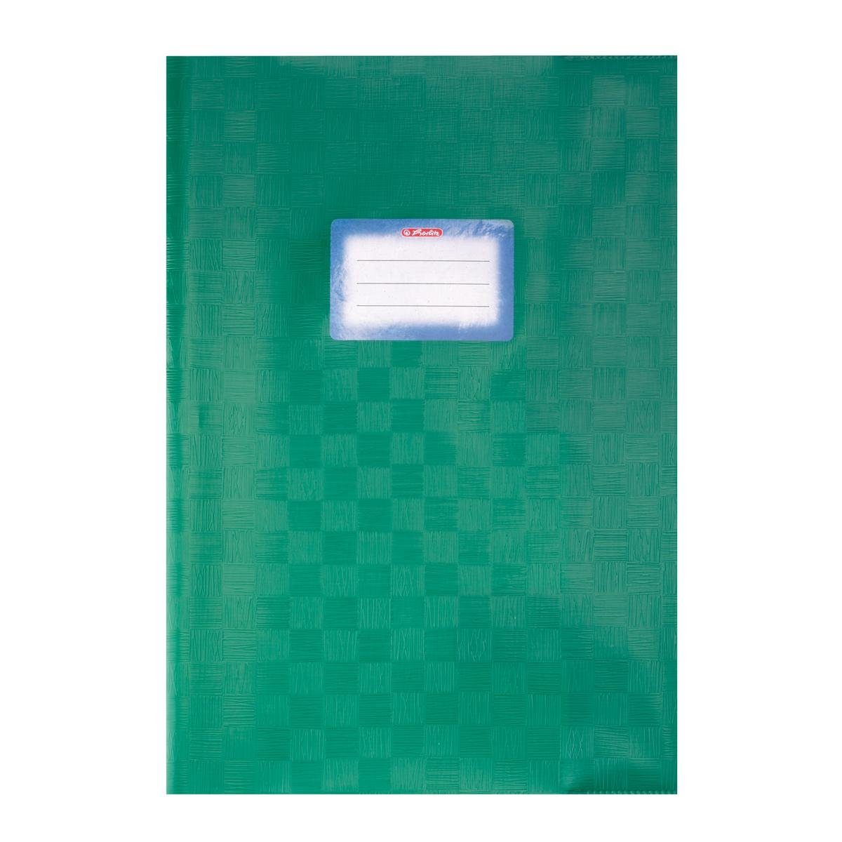 Schulheft Herlitz Heftumschlag / Hefthülle DIN A4 / Baststruktur / Farbe: dunkel