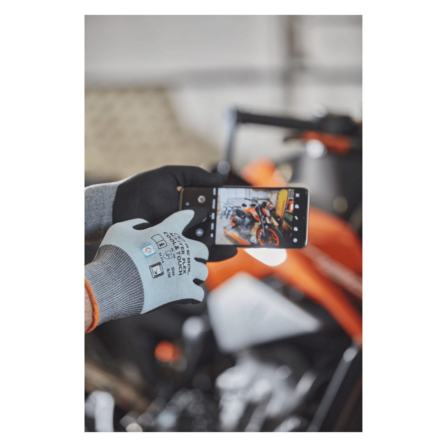 Gebol Arbeitshandschuhe Master Flex Cool&Touch Nitril Touchscreen